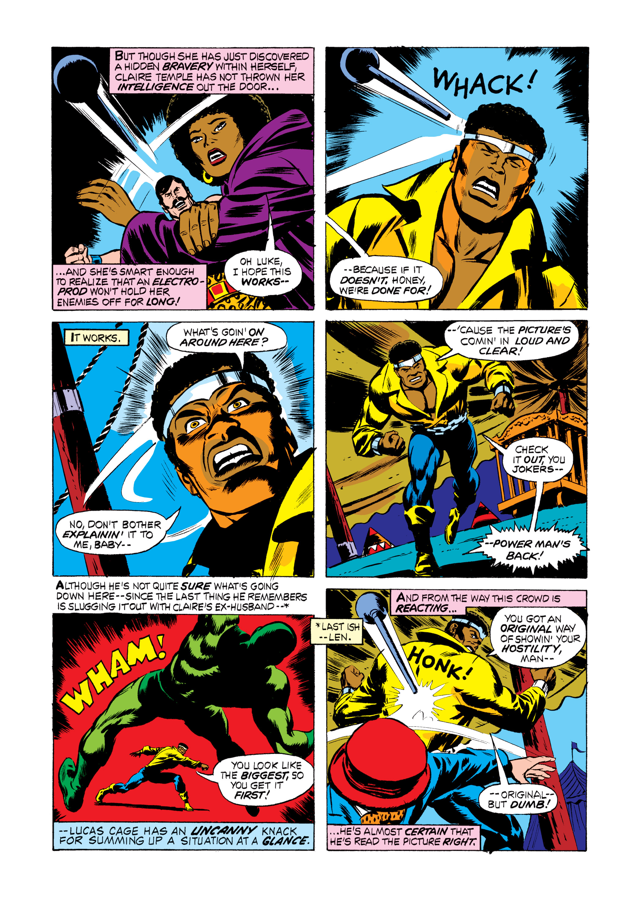 Read online Marvel Masterworks: Luke Cage, Power Man comic -  Issue # TPB 2 (Part 2) - 71