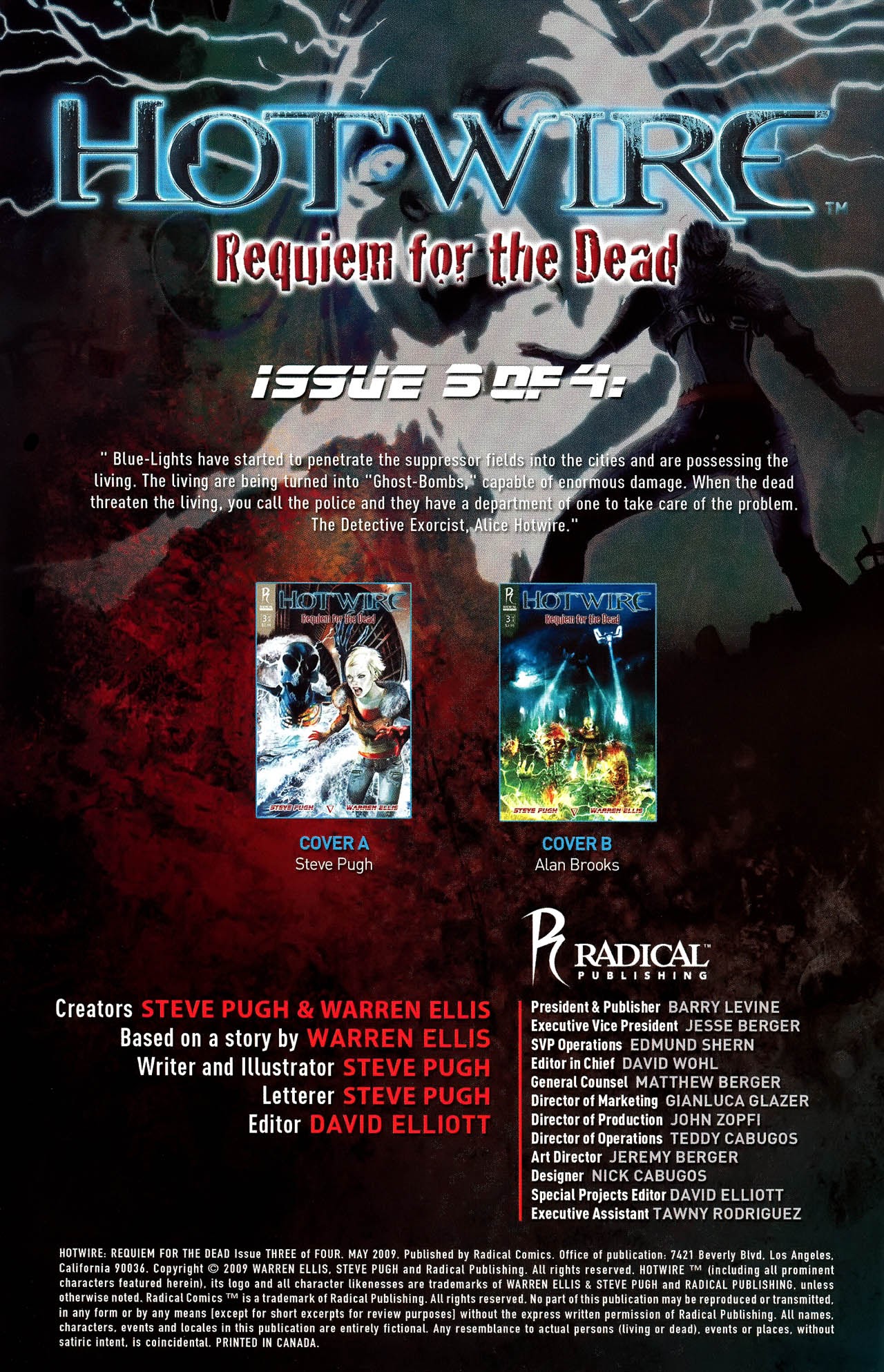 Read online Hotwire: Requiem for the Dead comic -  Issue #3 - 2
