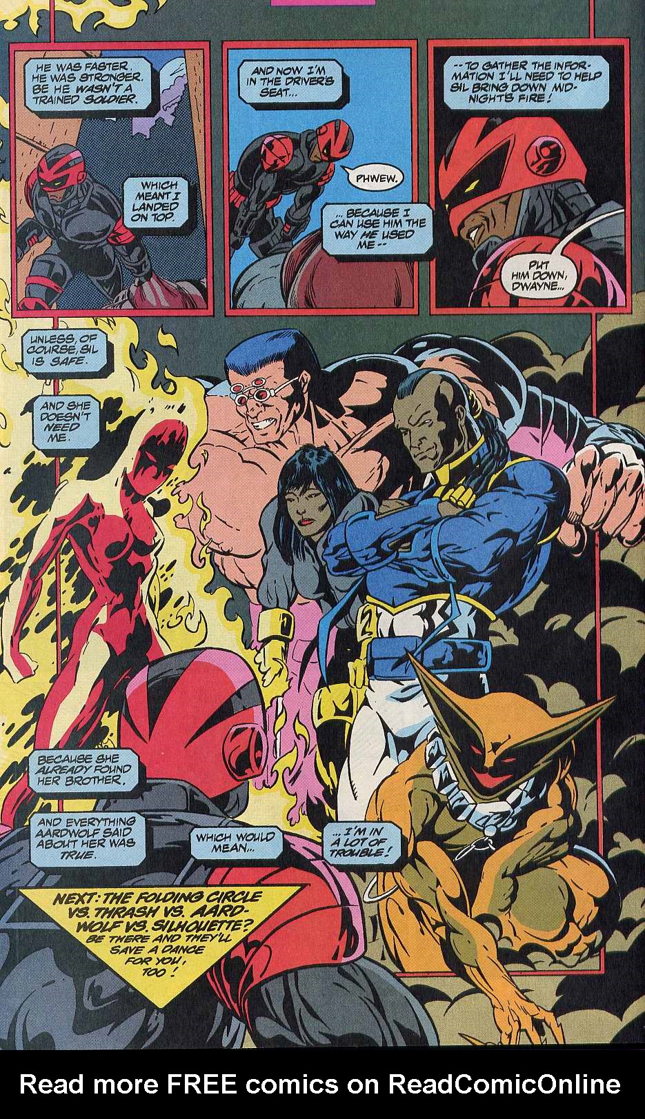 Read online Night Thrasher comic -  Issue #3 - 23