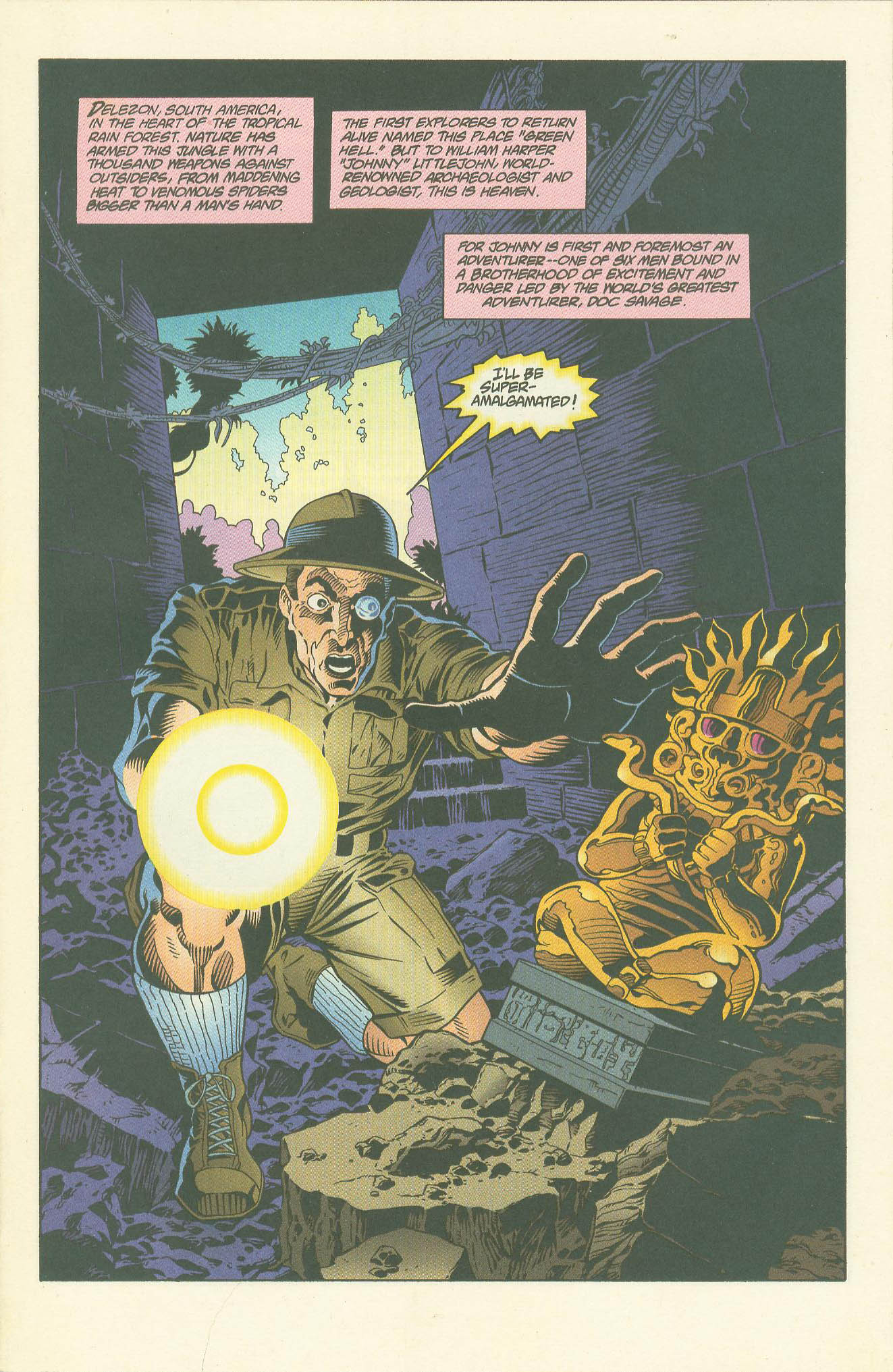 Read online Doc Savage: Curse of the Fire God comic -  Issue # TPB - 3