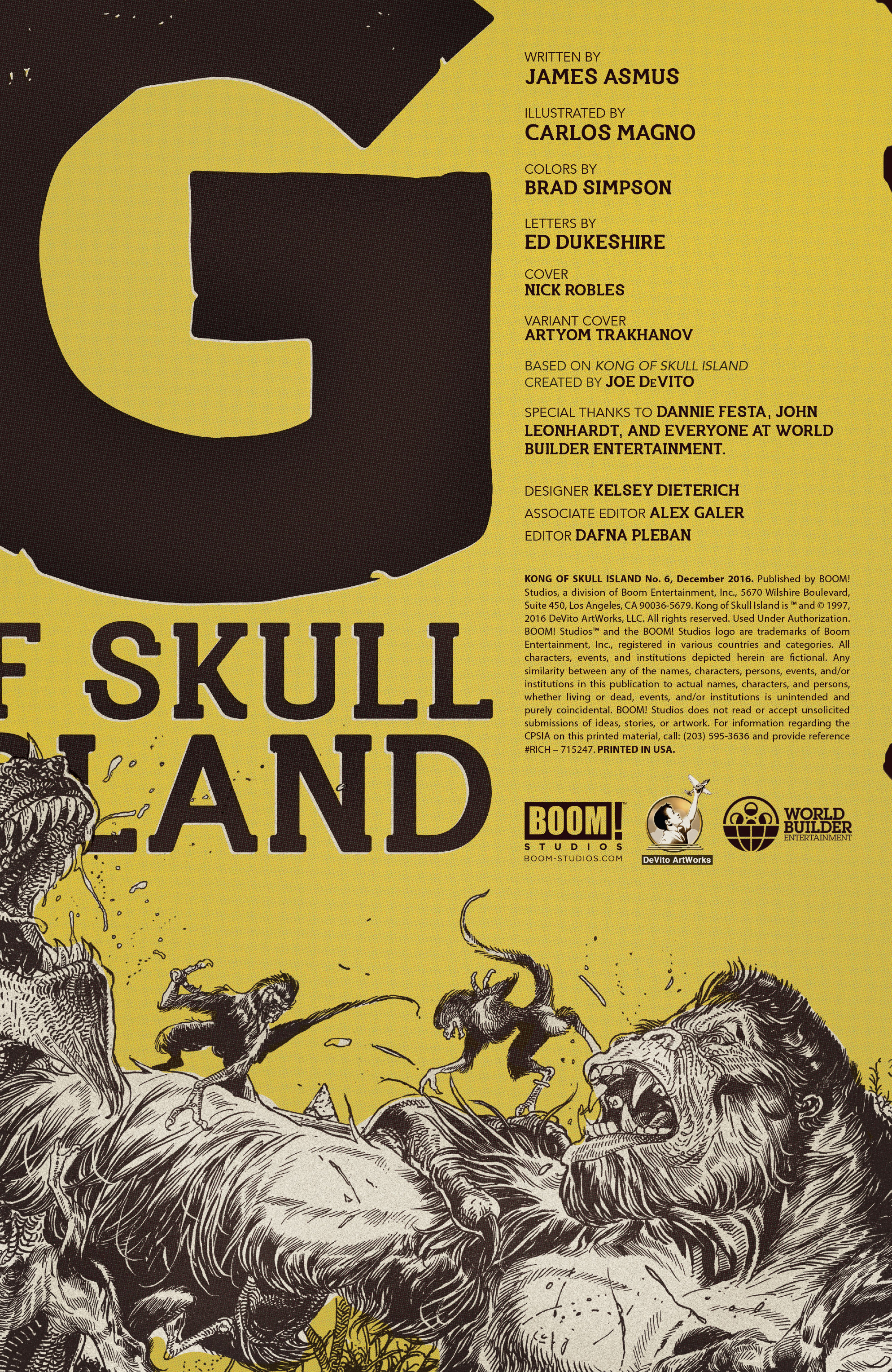 Read online Kong Of Skull Island comic -  Issue #6 - 2