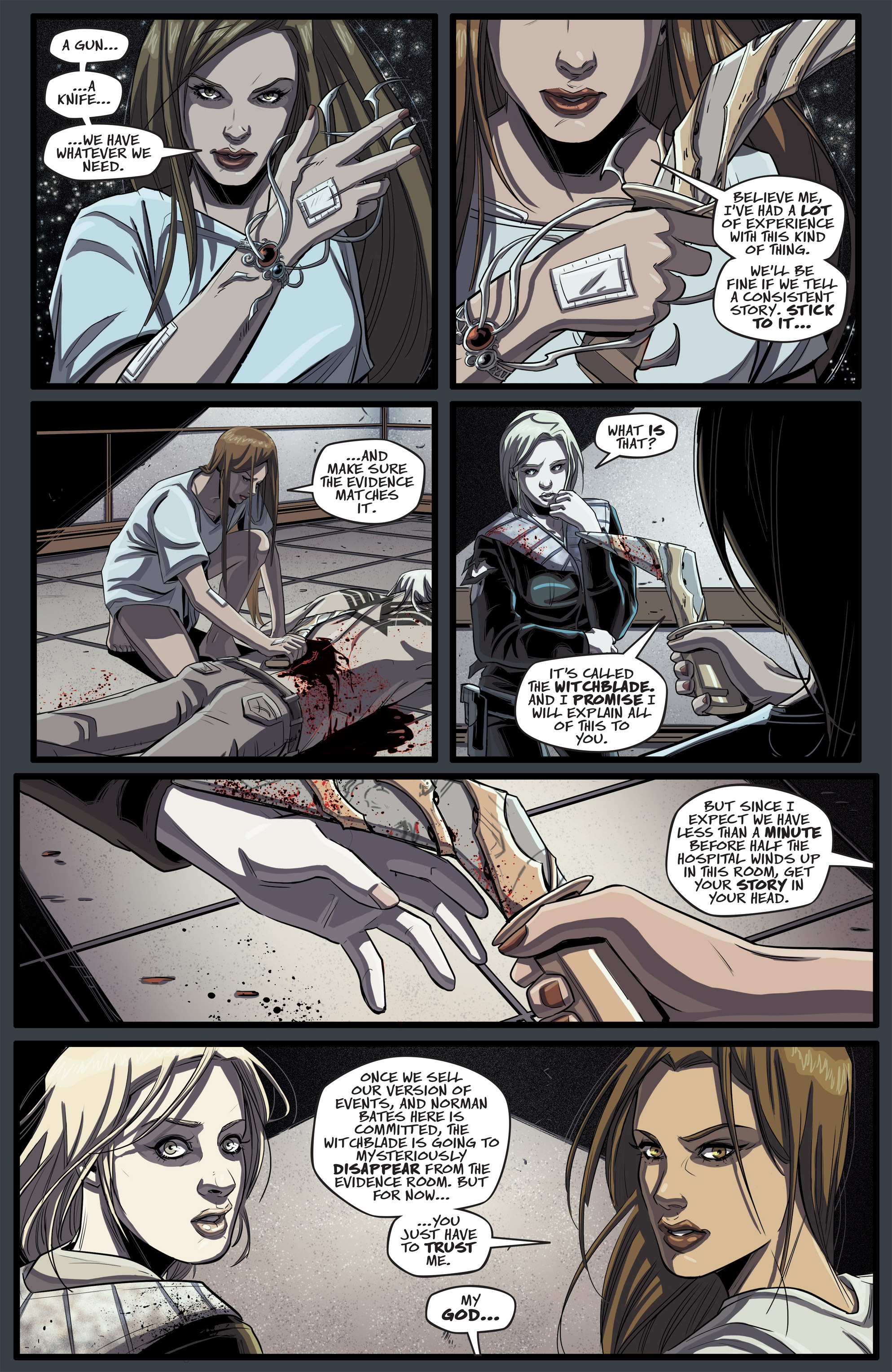 Read online Witchblade: Borne Again comic -  Issue # TPB 1 - 57