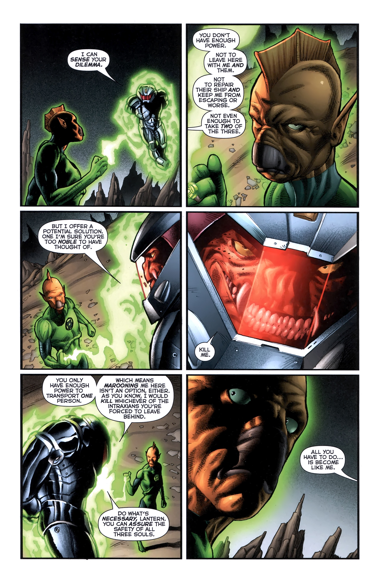 Read online Green Lantern Movie Prequel: Tomar-Re comic -  Issue # Full - 19