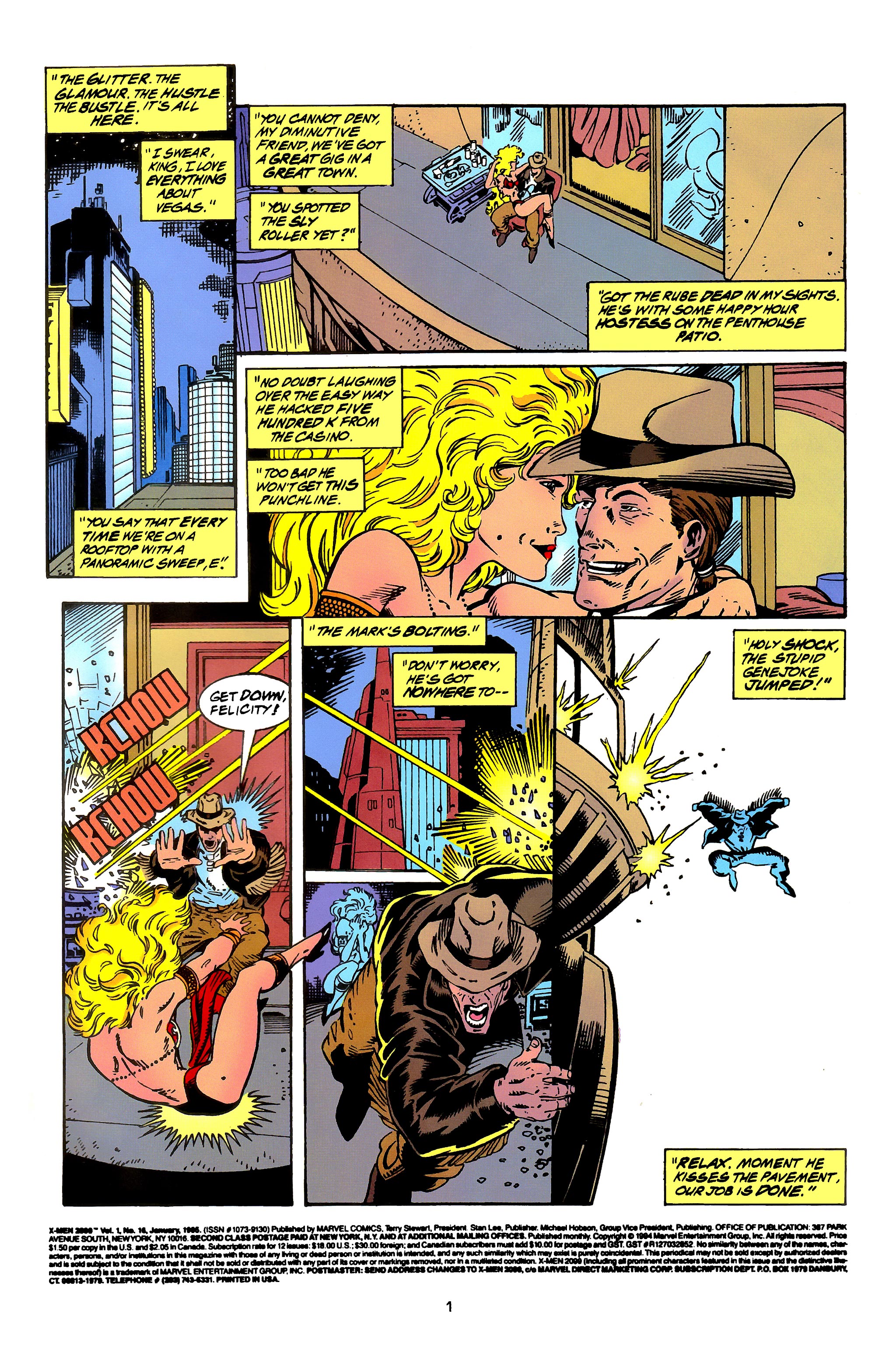 Read online X-Men 2099 comic -  Issue #16 - 2