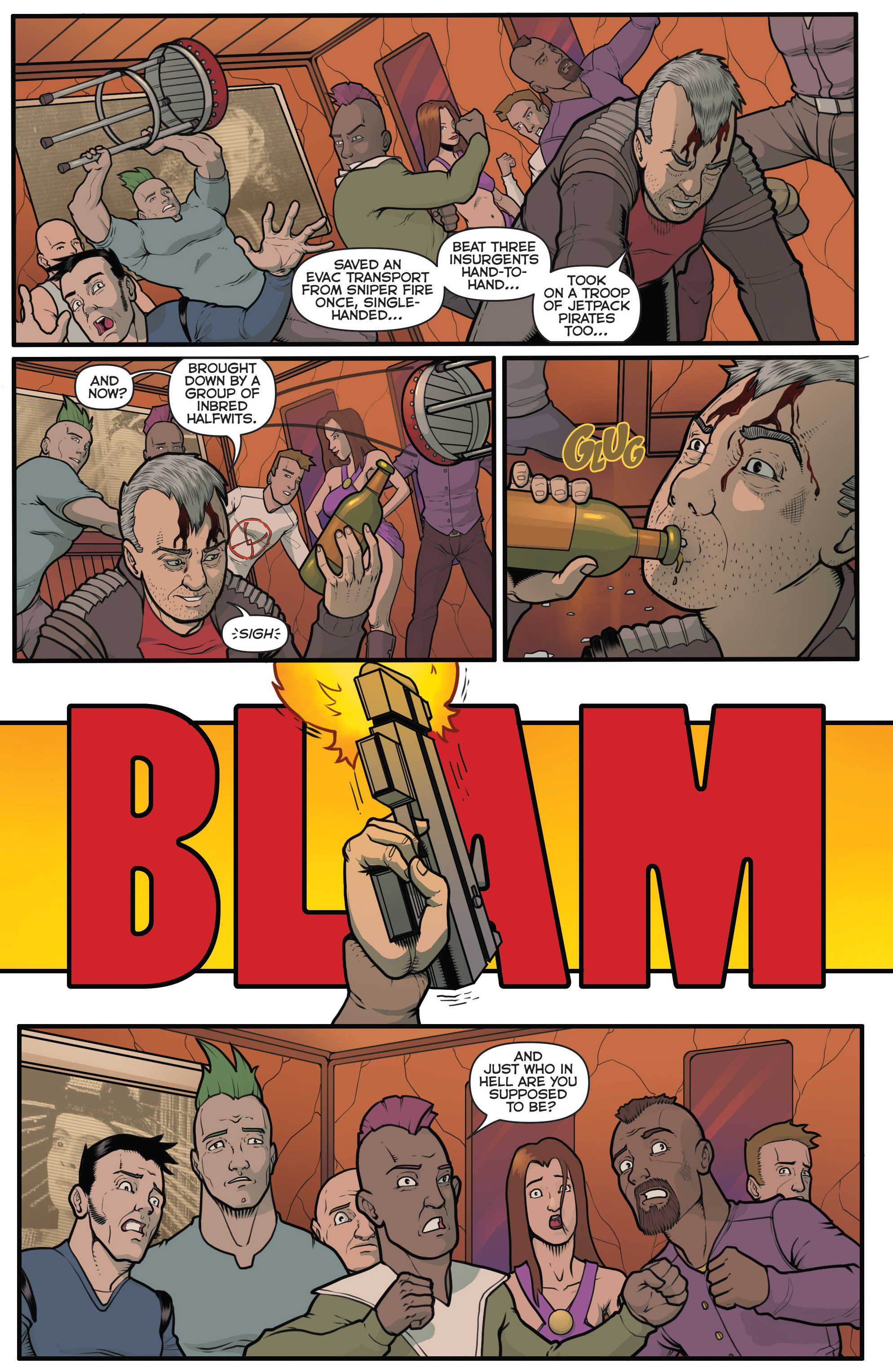 Read online Blue Hour comic -  Issue #1 - 6
