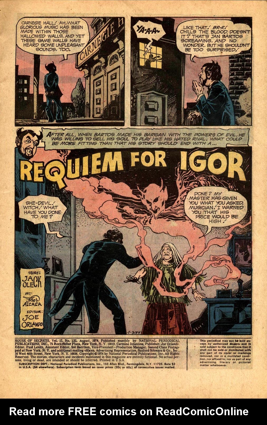 Read online House of Secrets (1956) comic -  Issue #122 - 3