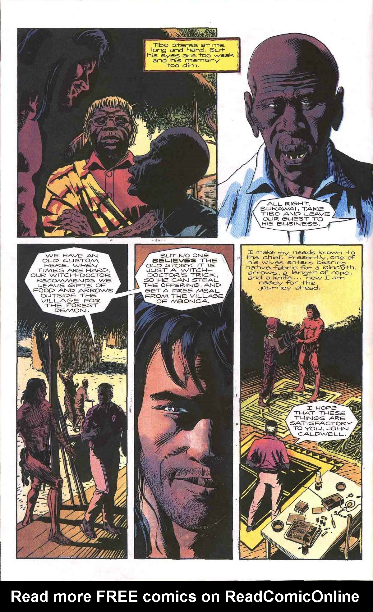 Read online Tarzan: The Beckoning comic -  Issue #3 - 22