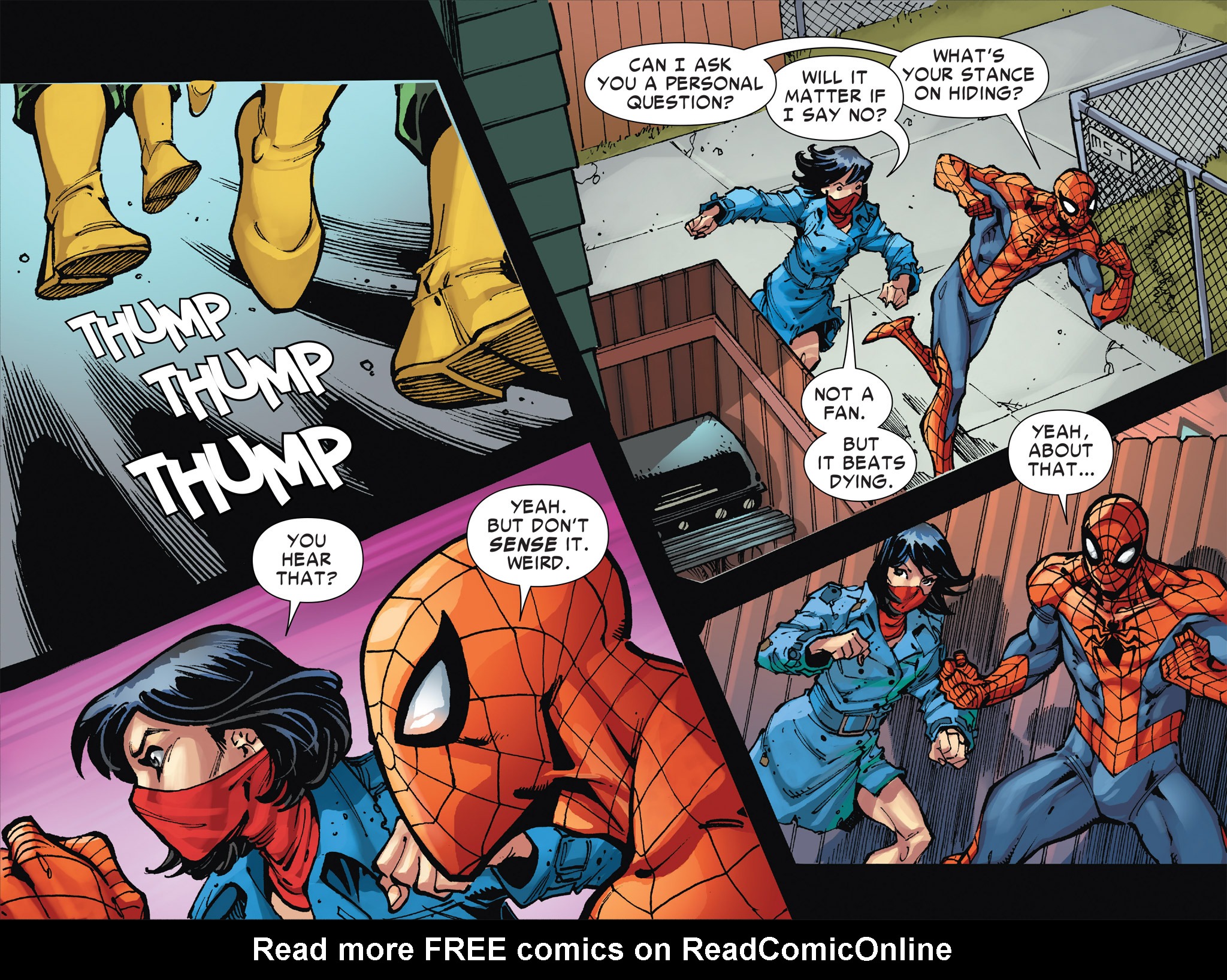 Read online The Amazing Spider-Man & Silk: The Spider(fly) Effect (Infinite Comics) comic -  Issue #2 - 57