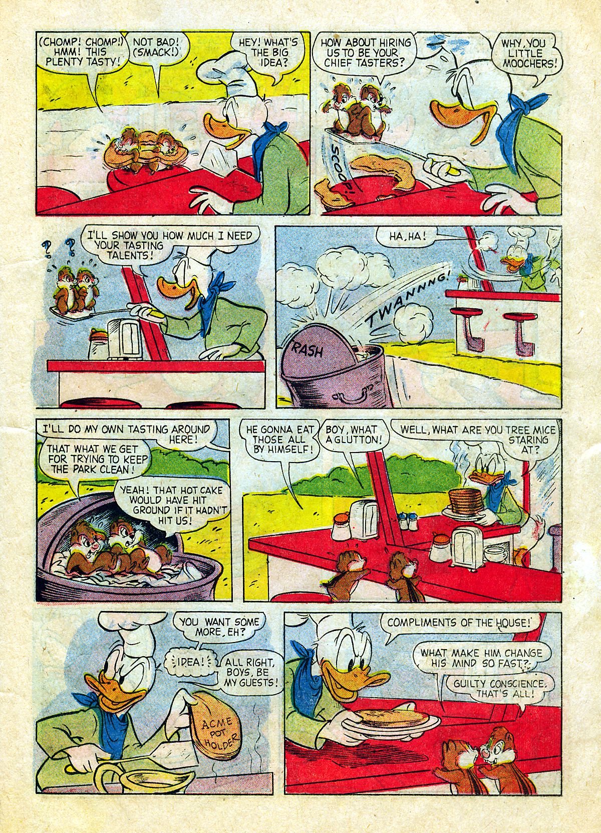 Read online Walt Disney's Chip 'N' Dale comic -  Issue #23 - 23