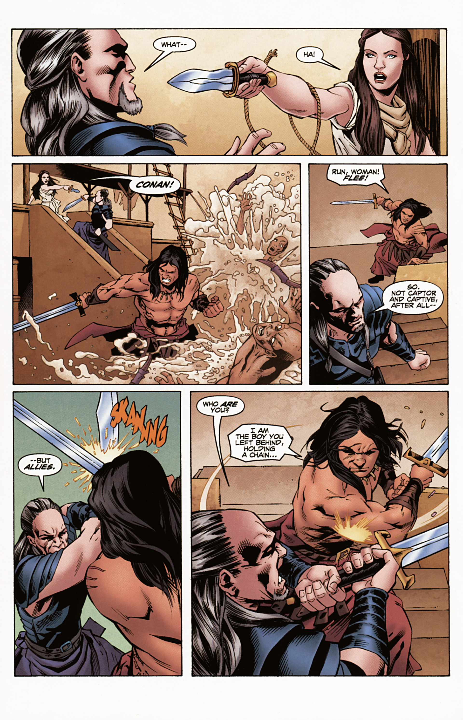 Read online Conan the Barbarian: The Mask of Acheron comic -  Issue # Full - 33