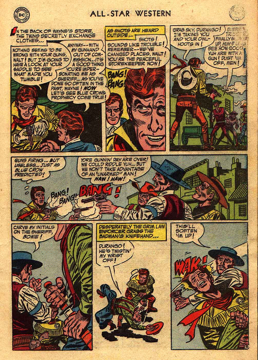 Read online All-Star Western (1951) comic -  Issue #70 - 5