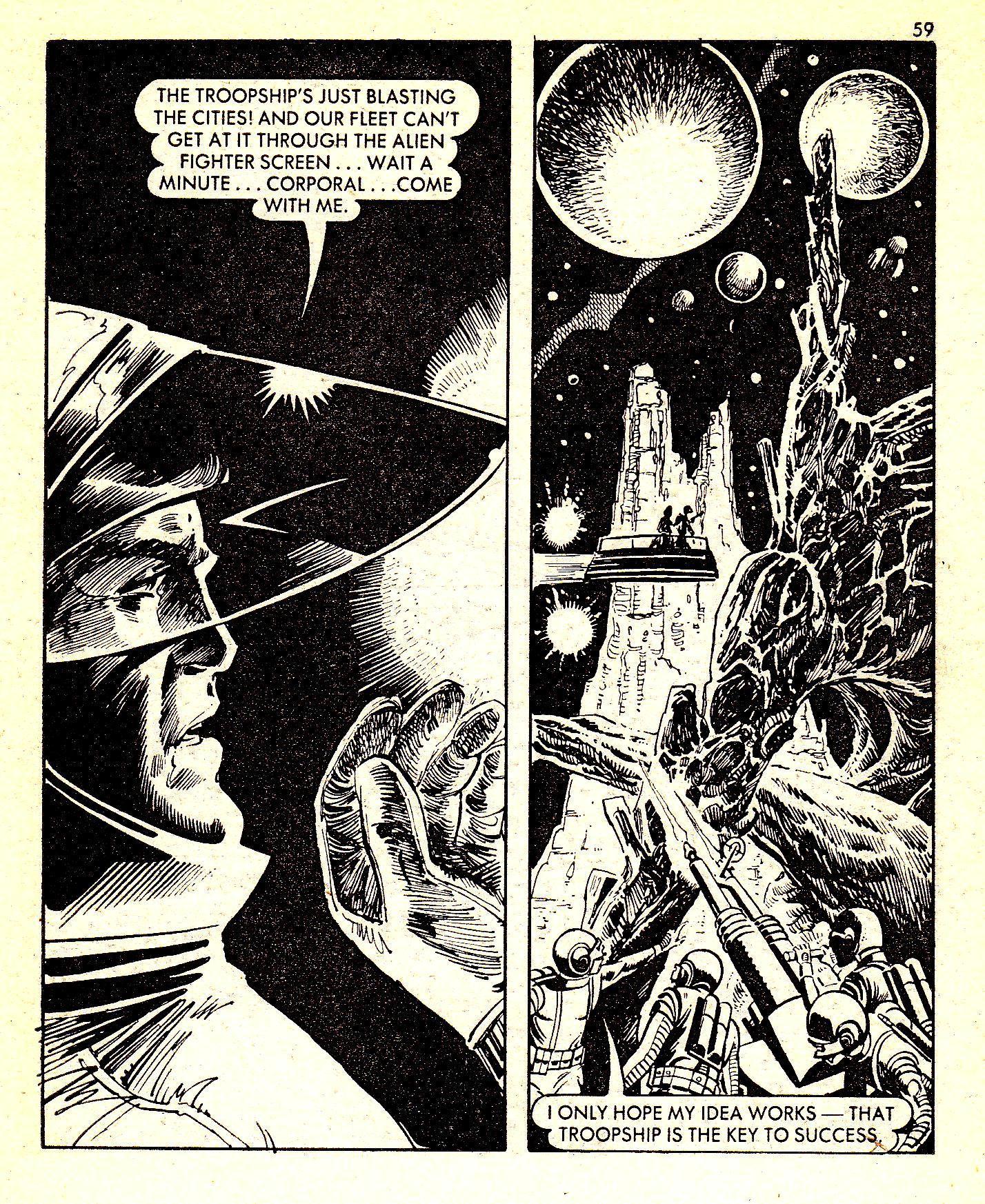Read online Starblazer comic -  Issue #117 - 59