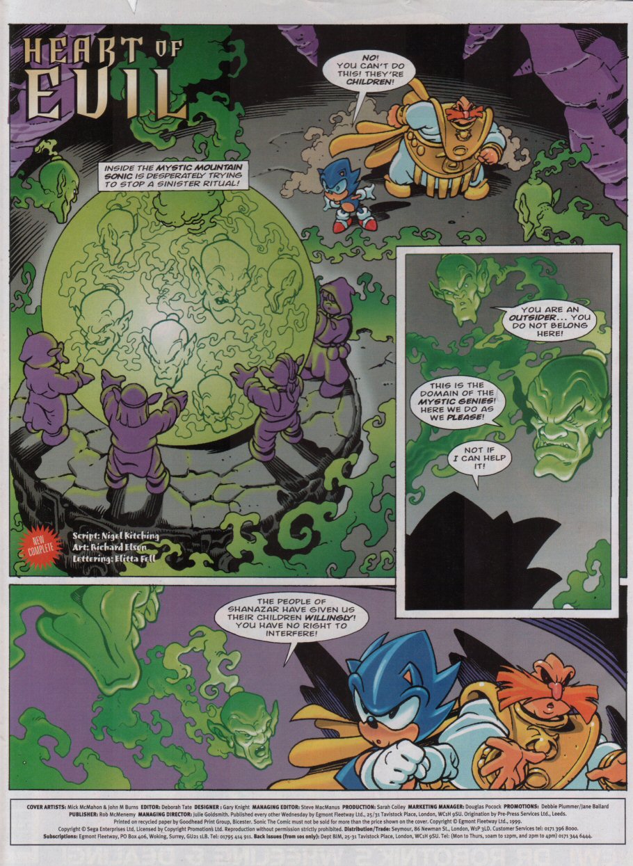 Read online Sonic the Comic comic -  Issue #153 - 2