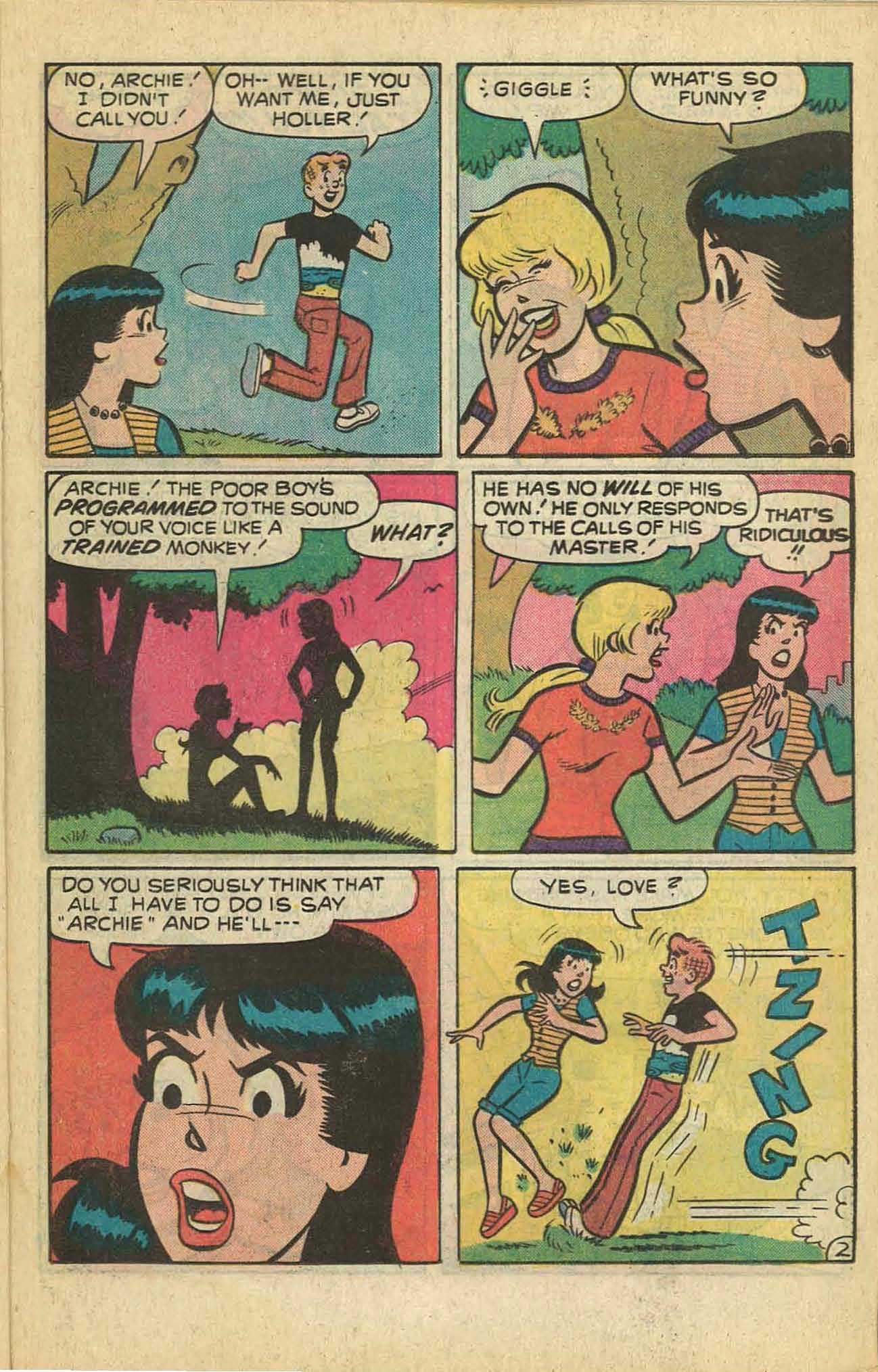 Read online Archie's Girls Betty and Veronica comic -  Issue #250 - 21
