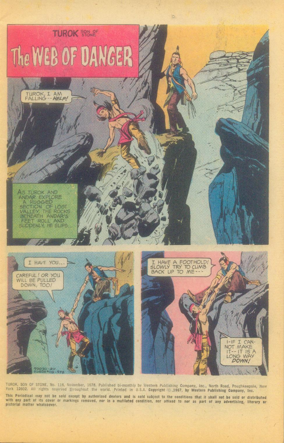 Read online Turok, Son of Stone comic -  Issue #118 - 3