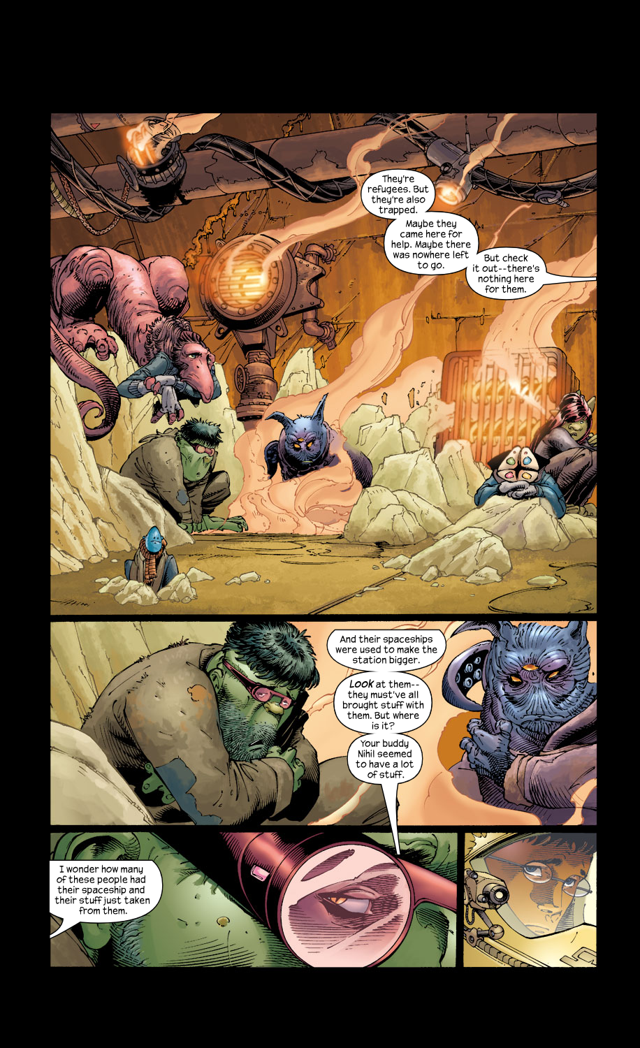 Read online Ultimate Fantastic Four (2004) comic -  Issue #16 - 17