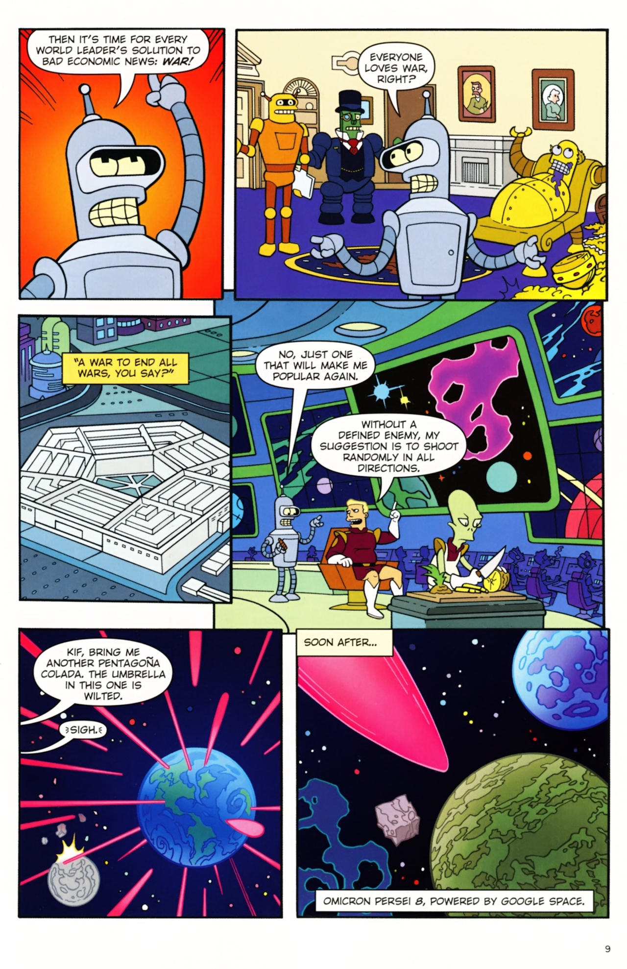 Read online Futurama Comics comic -  Issue #45 - 8