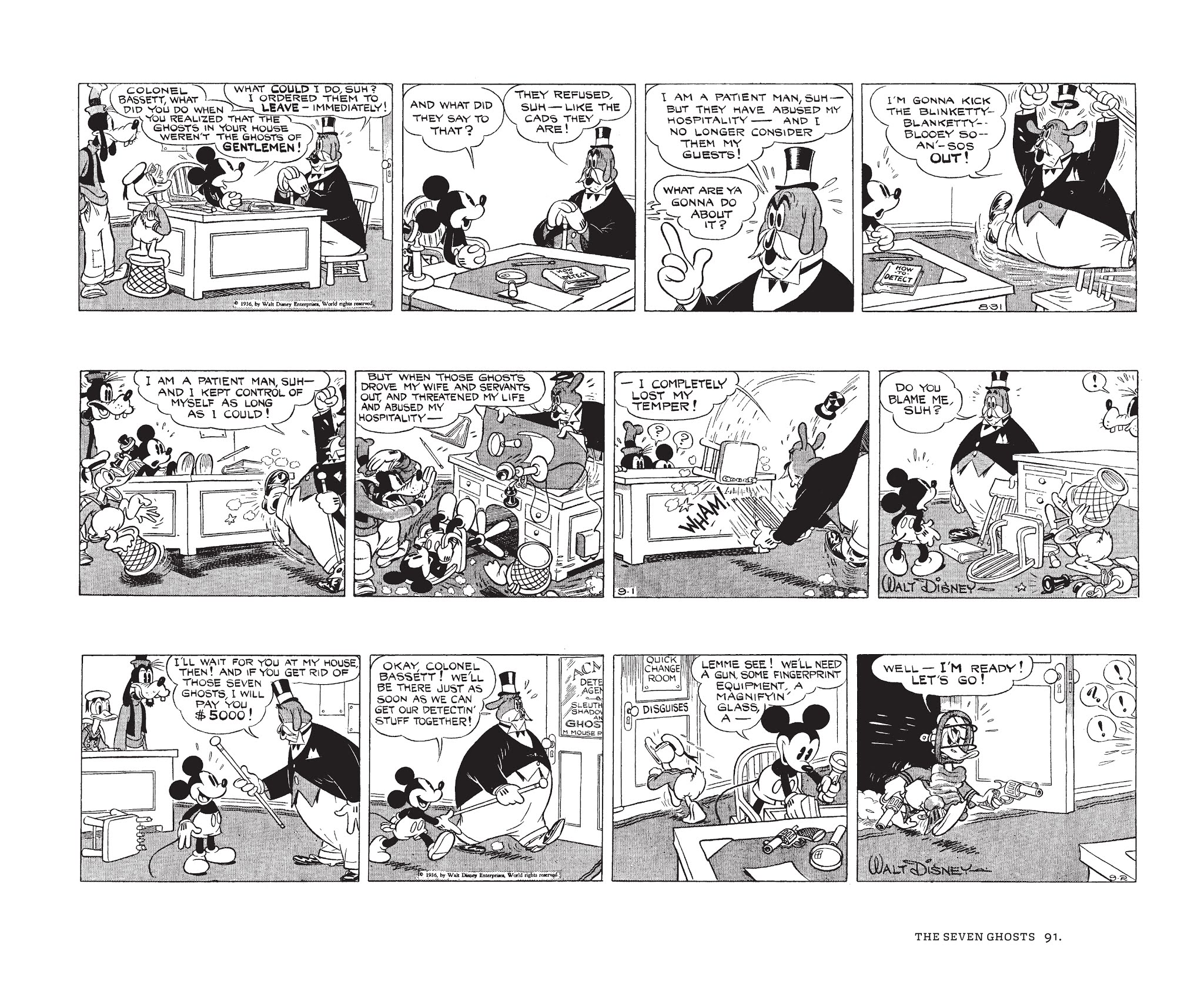 Read online Walt Disney's Mickey Mouse by Floyd Gottfredson comic -  Issue # TPB 4 (Part 1) - 91