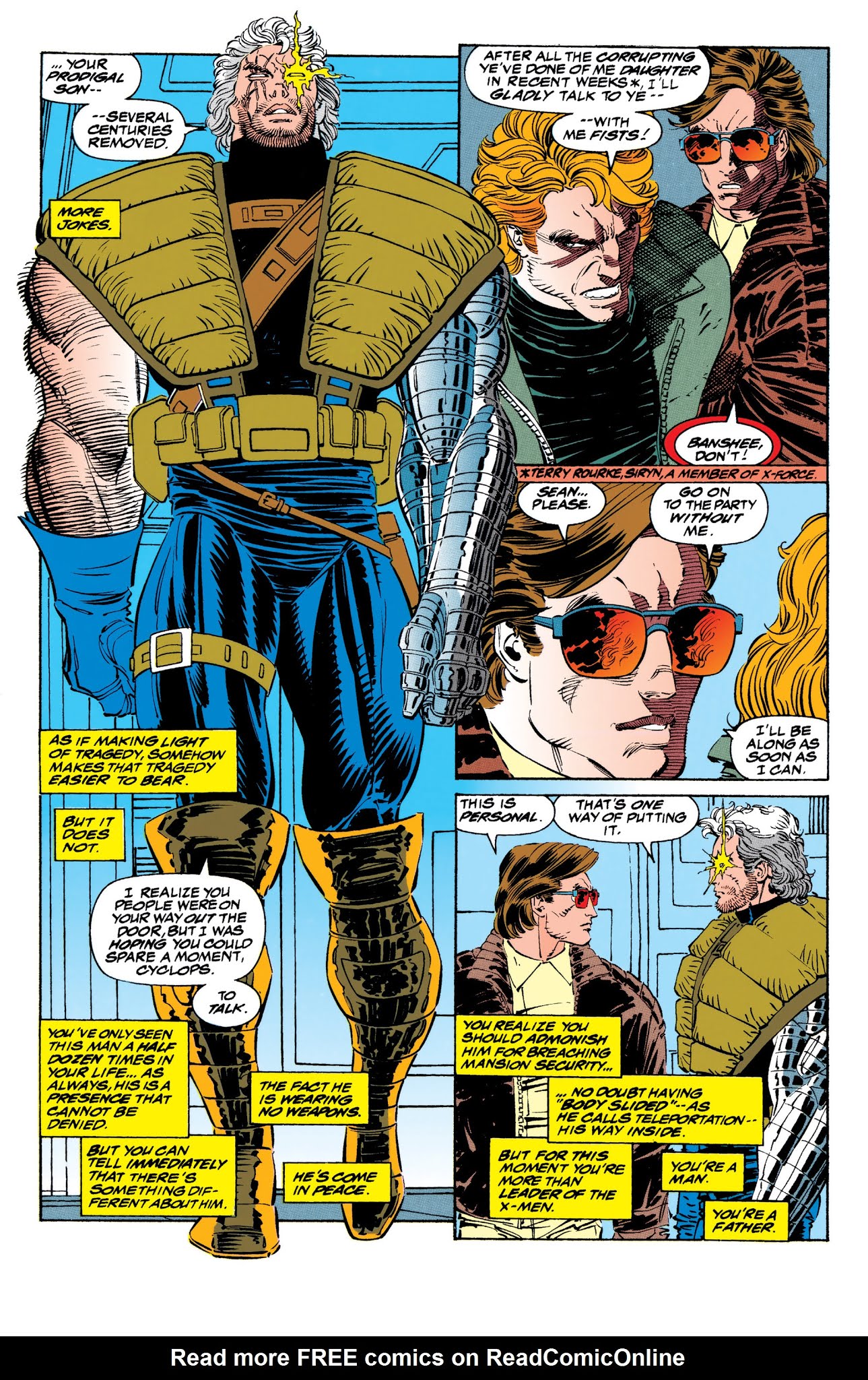 Read online X-Men: The Wedding of Cyclops and Phoenix comic -  Issue # TPB Part 3 - 98