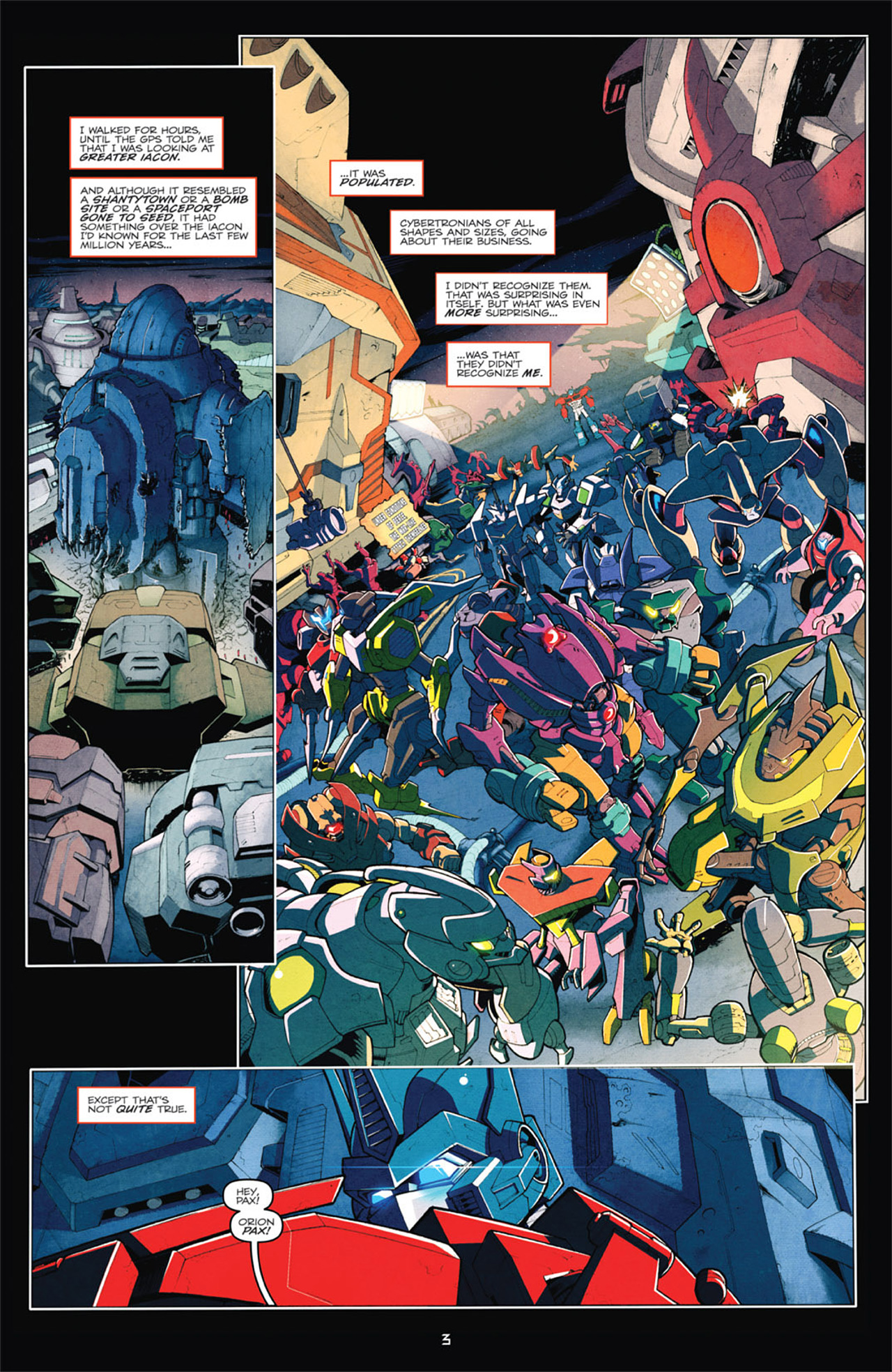 Read online The Transformers: Death of Optimus Prime comic -  Issue # Full - 9