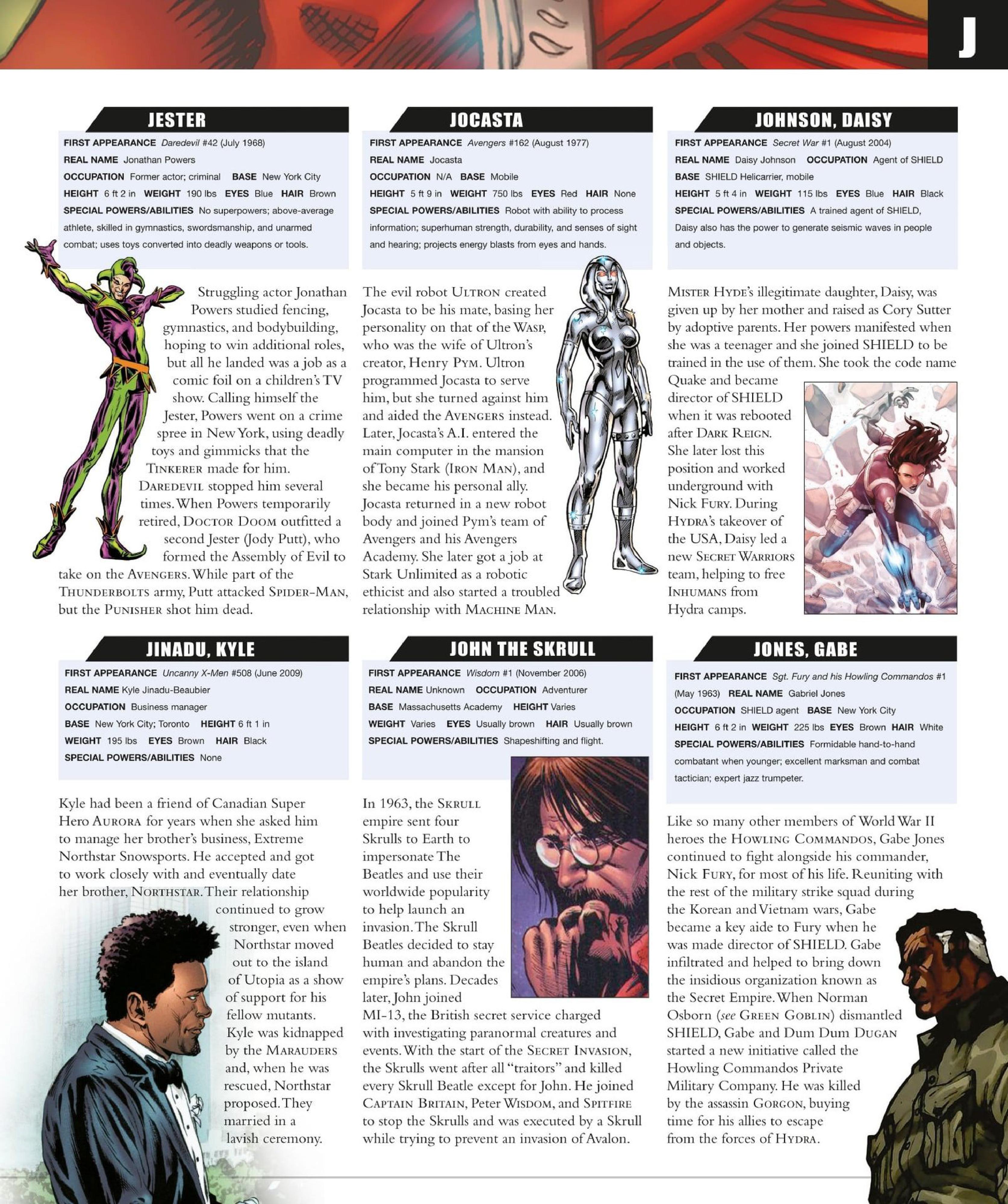 Read online Marvel Encyclopedia, New Edition comic -  Issue # TPB (Part 3) - 2