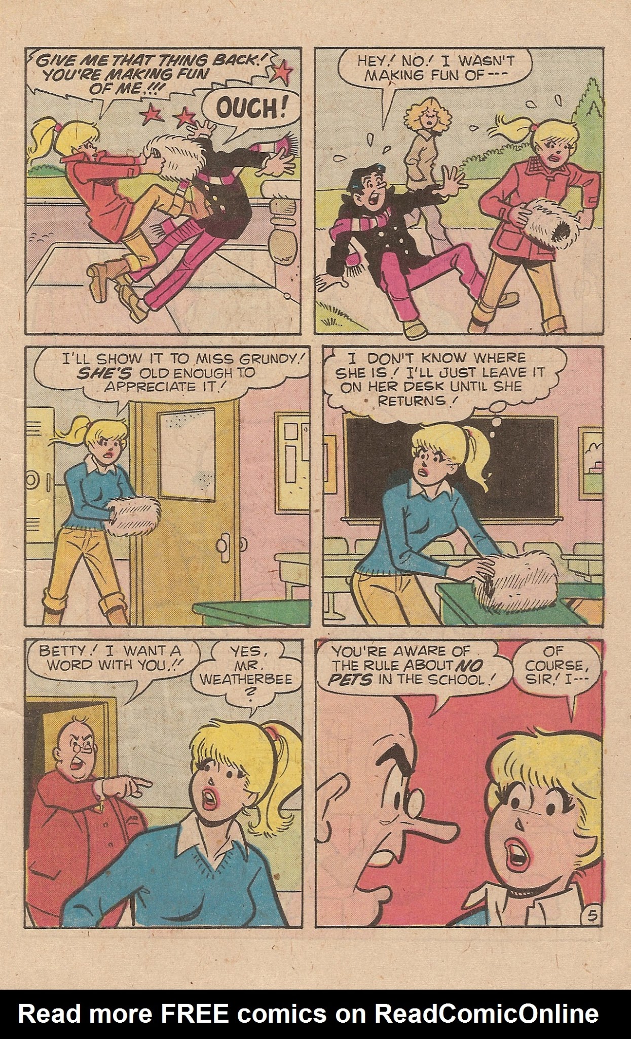 Read online Archie's Girls Betty and Veronica comic -  Issue #283 - 7
