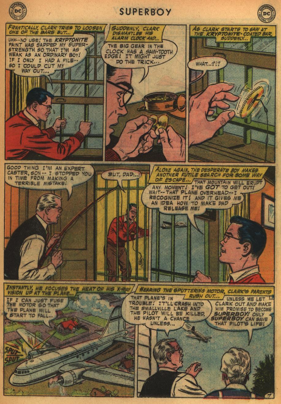 Read online Superboy (1949) comic -  Issue #65 - 17