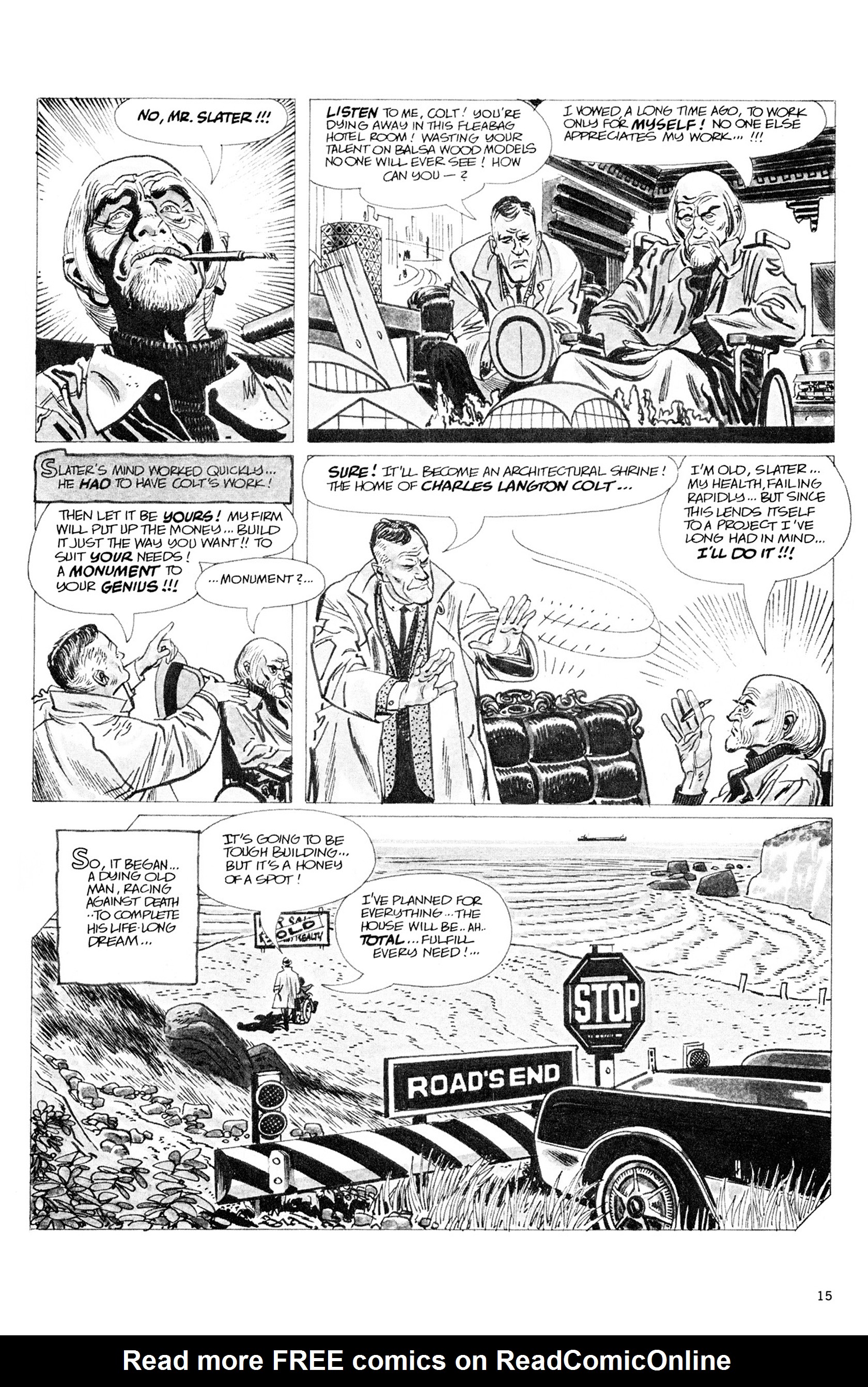 Read online Eerie comic -  Issue #7 - 17