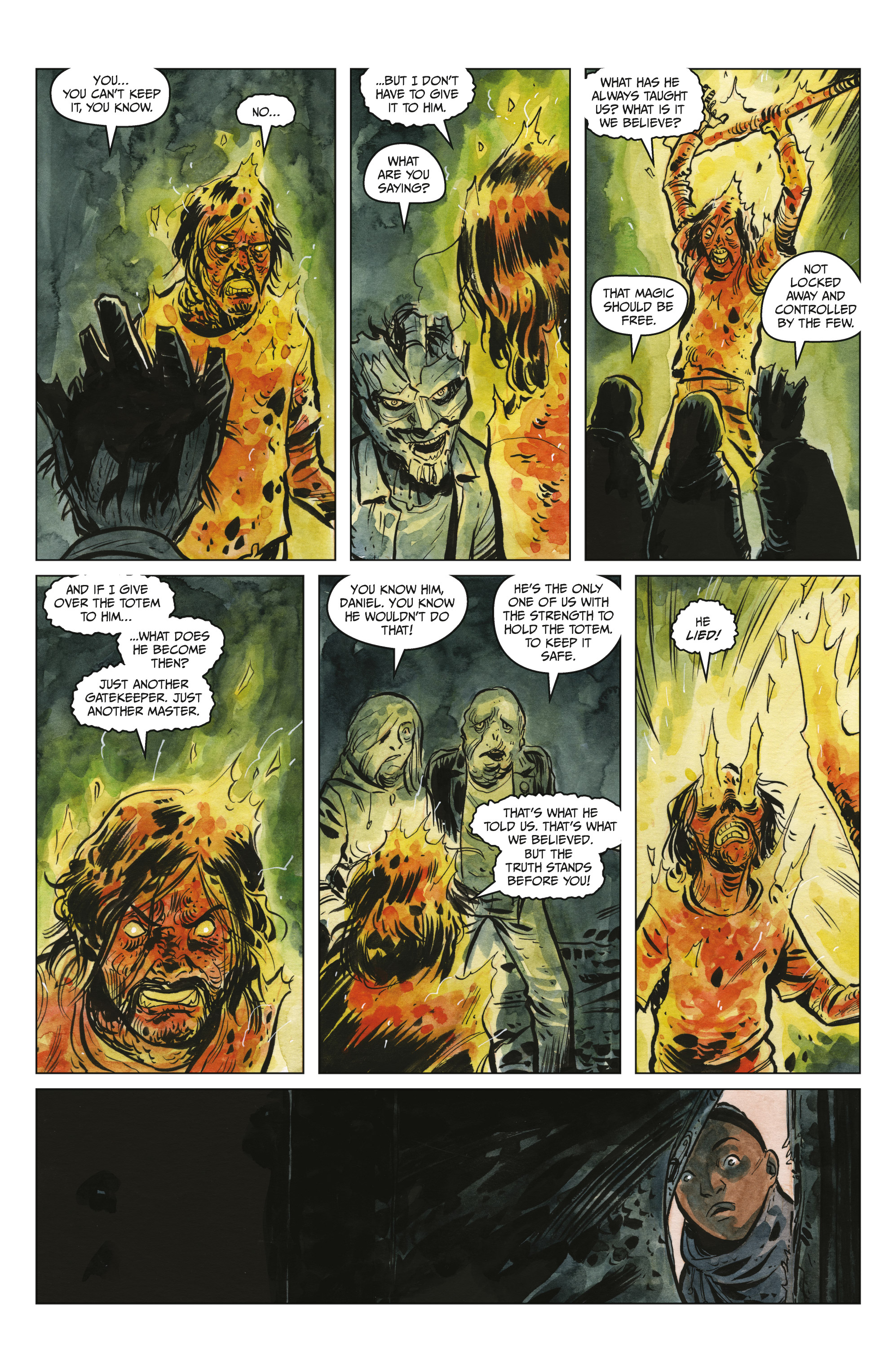 Read online Manor Black comic -  Issue #3 - 21