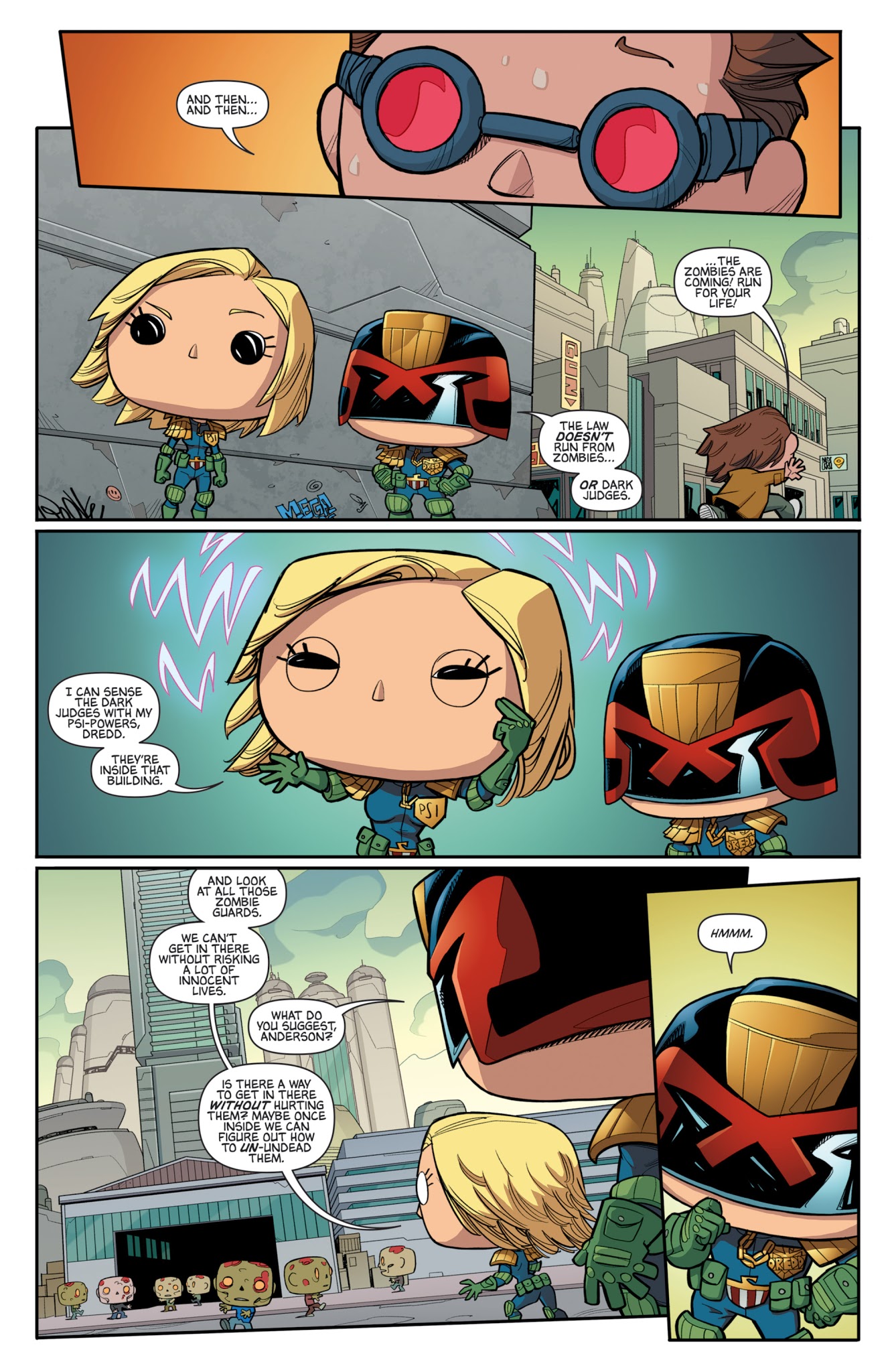 Read online Judge Dredd Funko Universe comic -  Issue # Full - 22