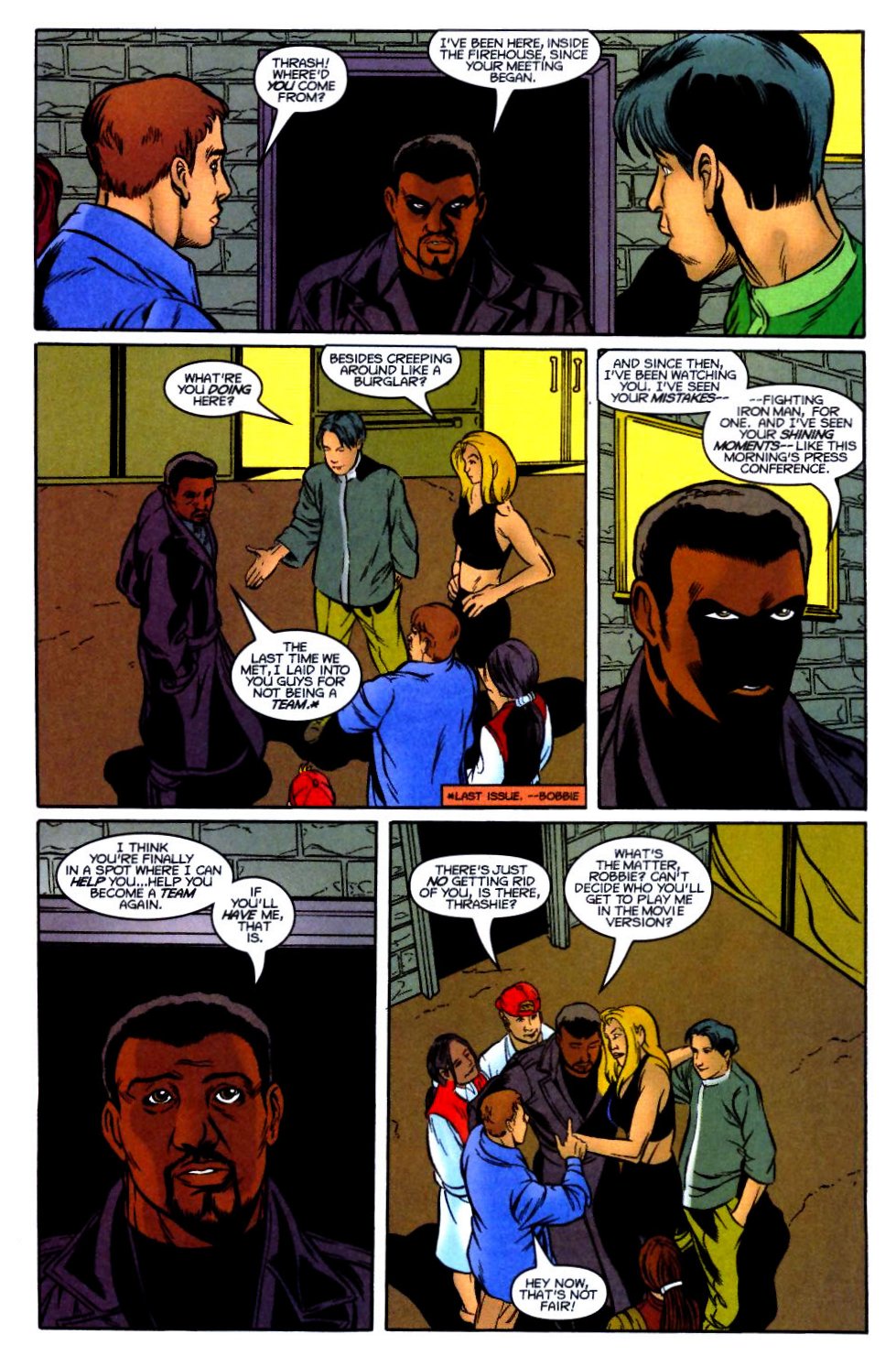 Read online New Warriors (1999) comic -  Issue #10 - 22
