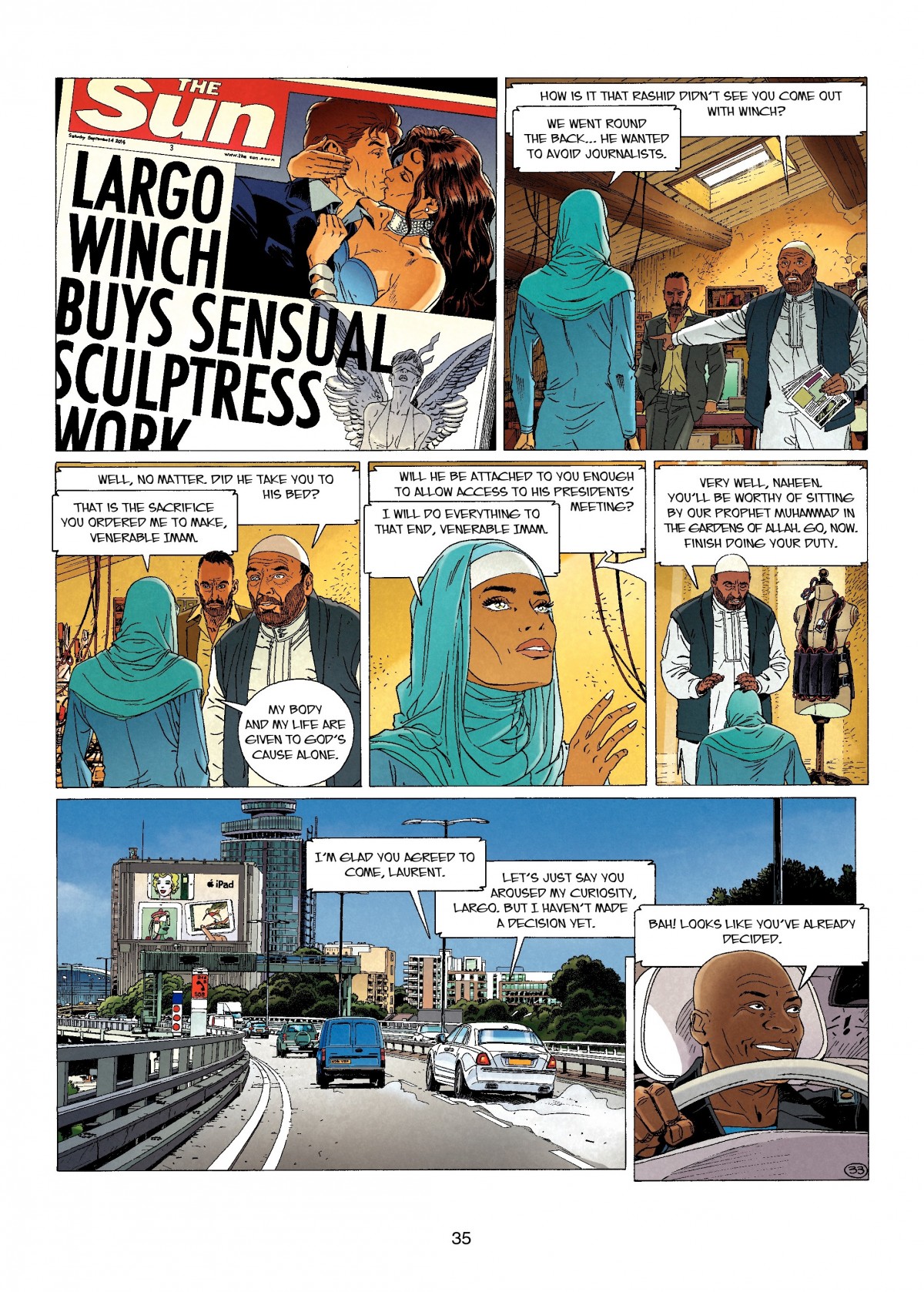 Read online Largo Winch comic -  Issue #15 - 35