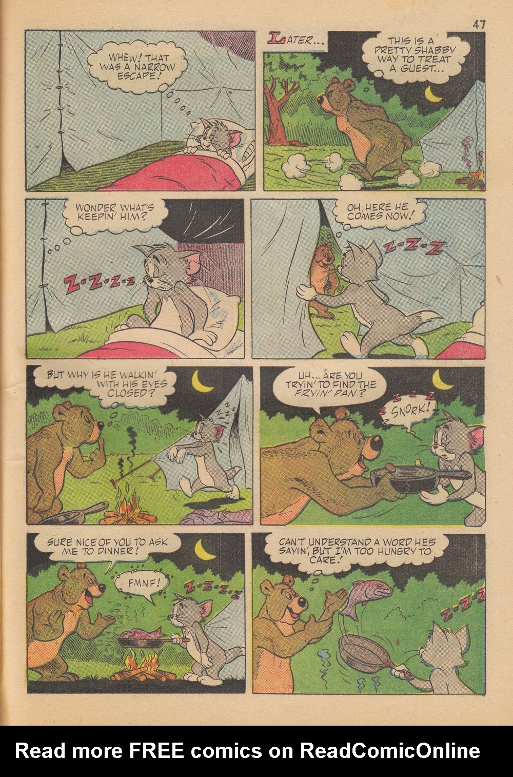 Read online Tom and Jerry's Summer Fun comic -  Issue #1 - 49