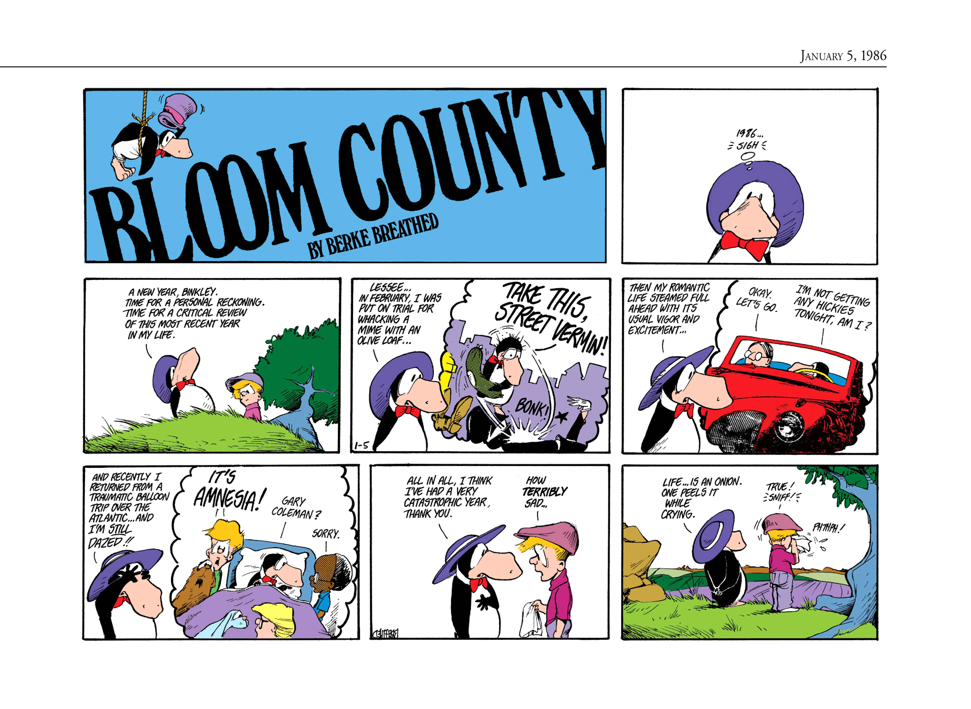Read online The Bloom County Digital Library comic -  Issue # TPB 6 (Part 1) - 11