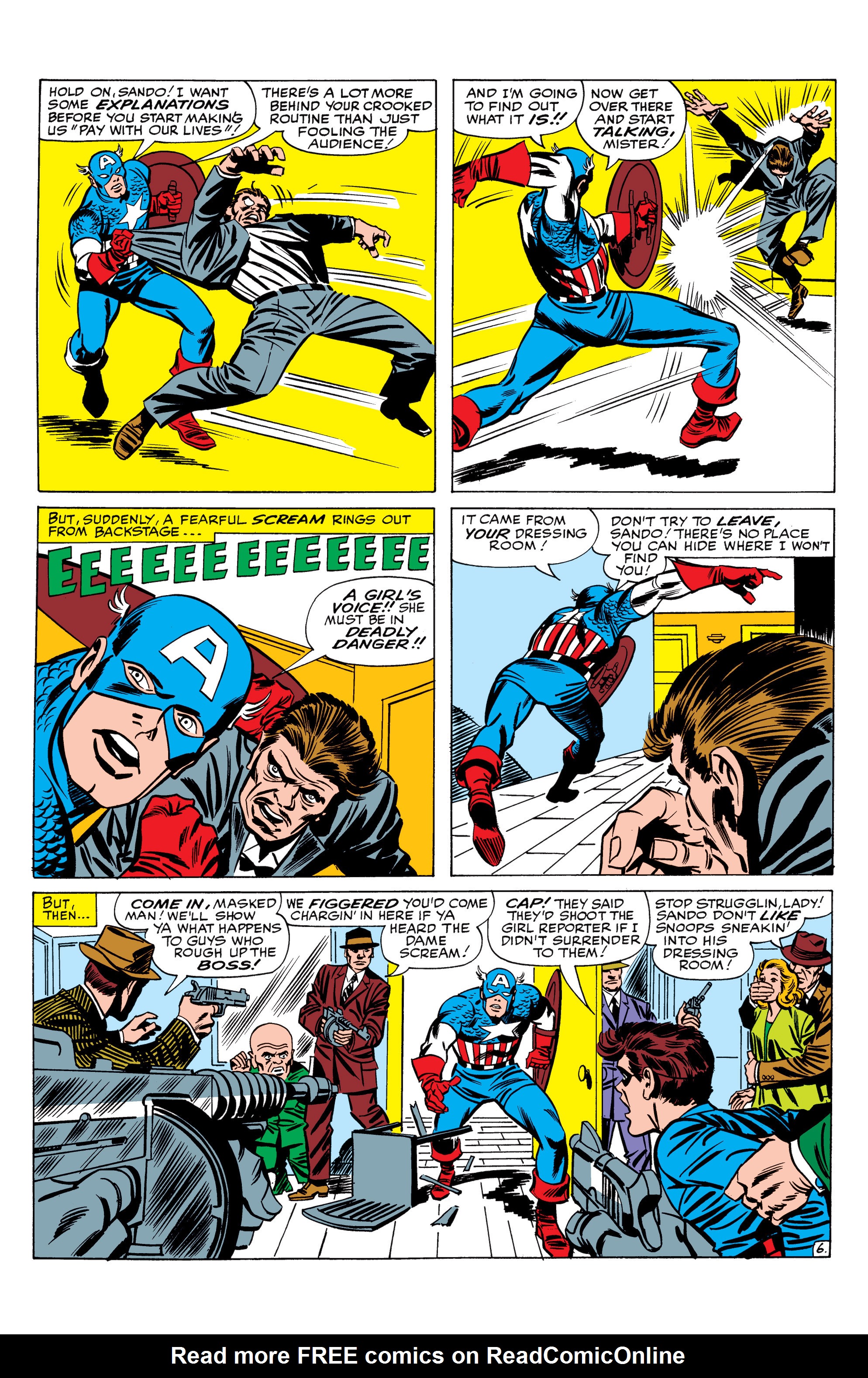 Read online Marvel Masterworks: Captain America comic -  Issue # TPB 1 (Part 1) - 67