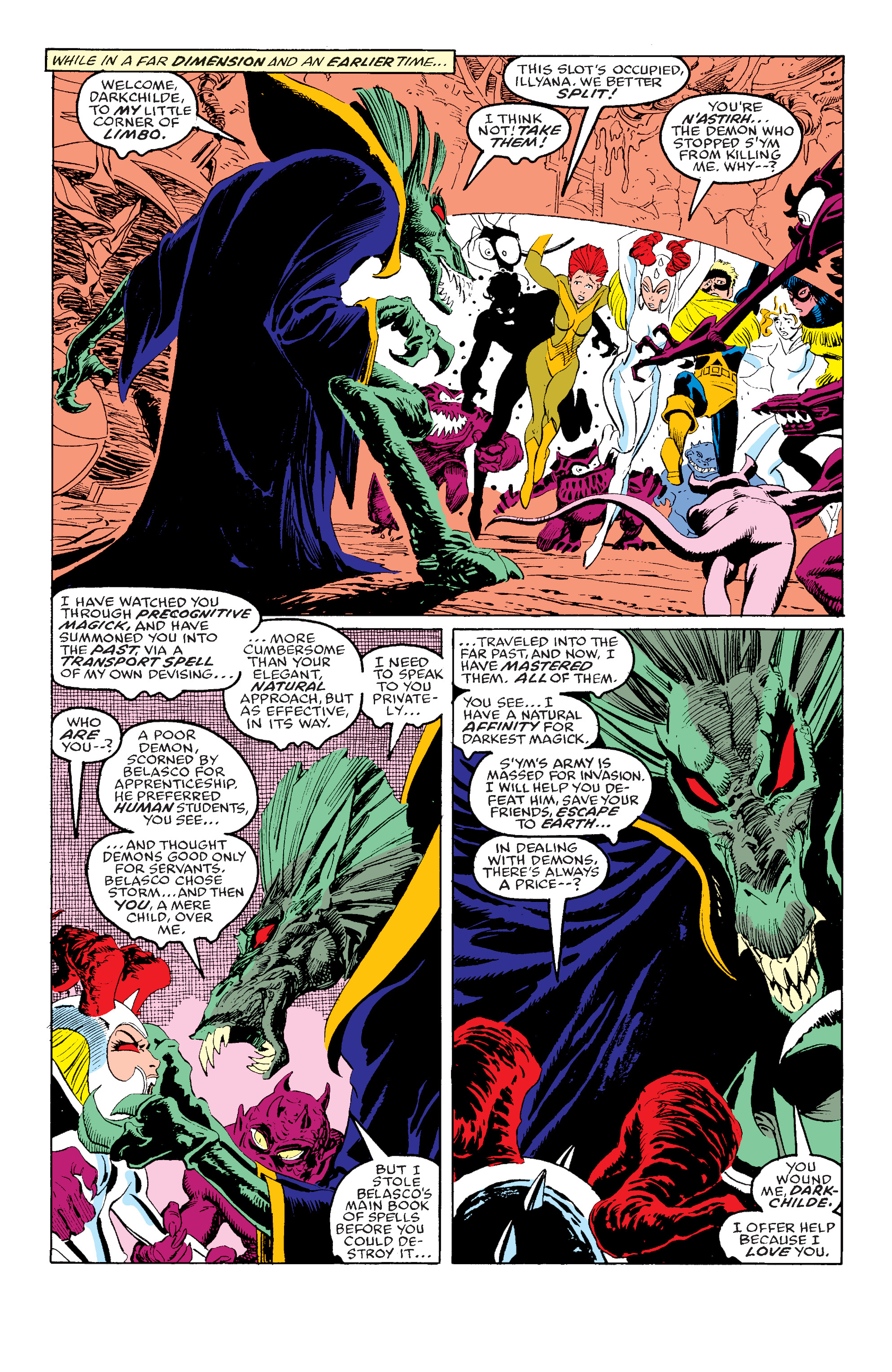 Read online X-Men Milestones: Inferno comic -  Issue # TPB (Part 2) - 100