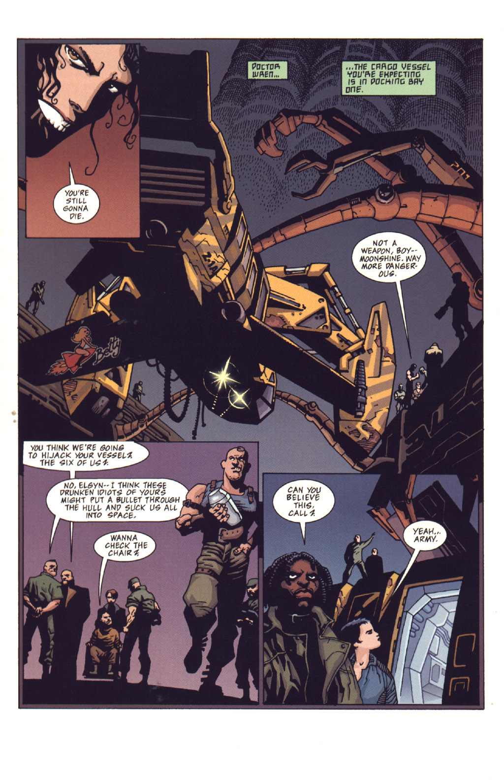 Read online Alien Resurrection comic -  Issue #1 - 7