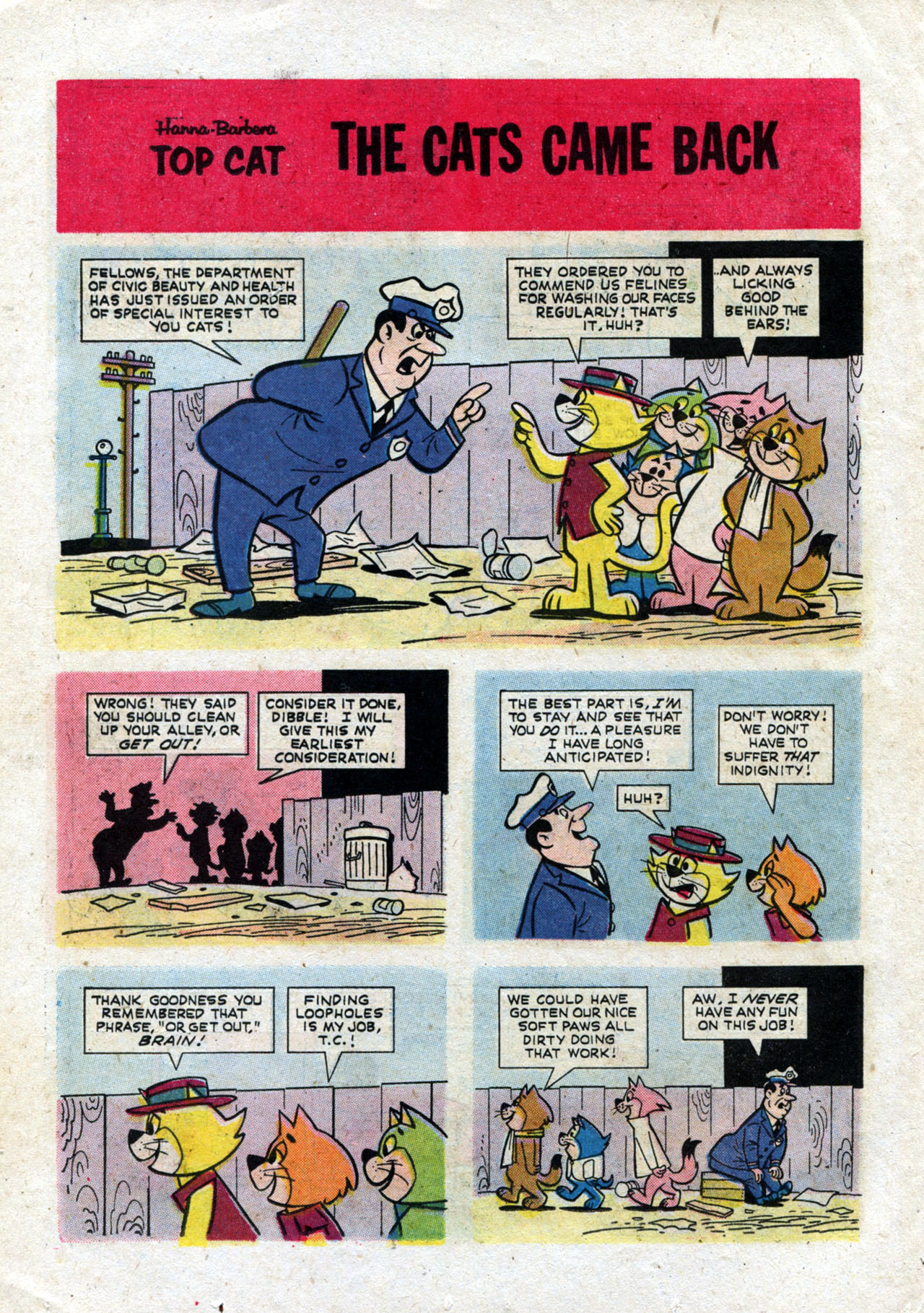 Read online Top Cat (1962) comic -  Issue #5 - 14