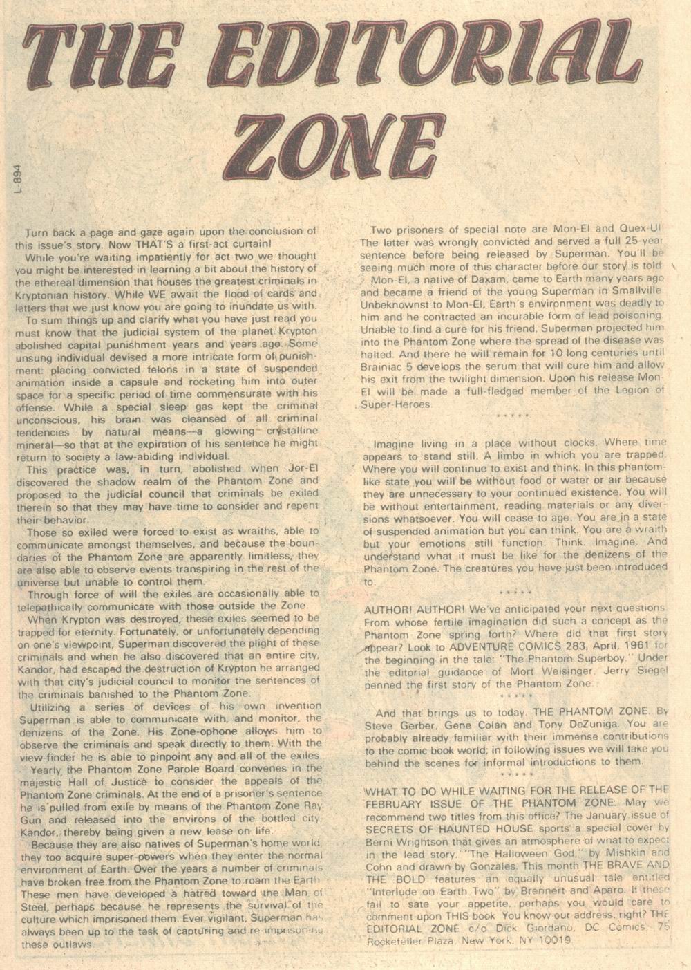 Read online The Phantom Zone comic -  Issue #1 - 29