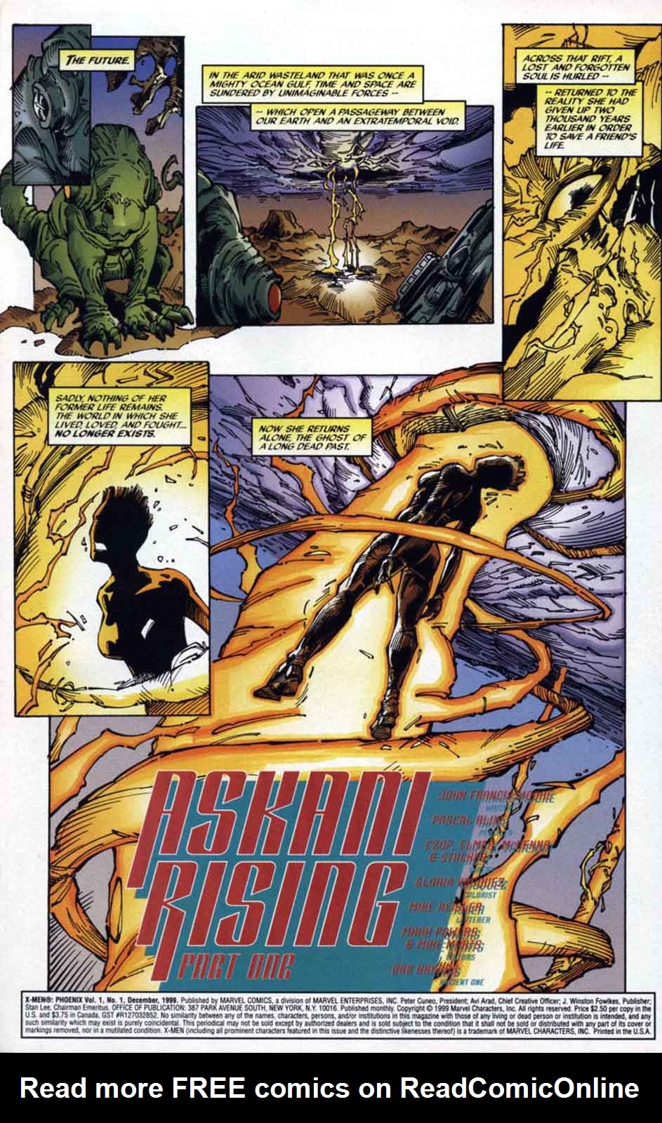 Read online X-Men: Phoenix comic -  Issue #1 - 2