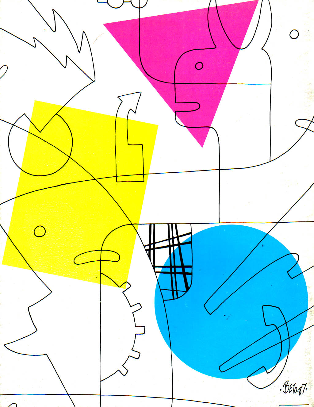 Read online Love and Rockets (1982) comic -  Issue #22 - 35