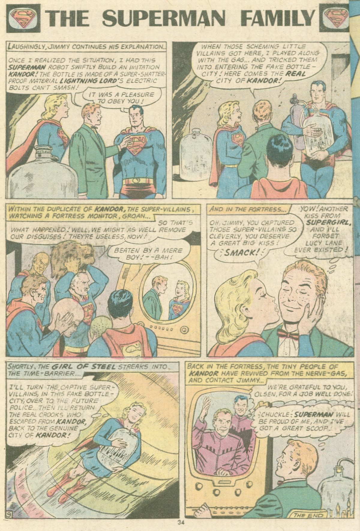 Read online The Superman Family comic -  Issue #169 - 34