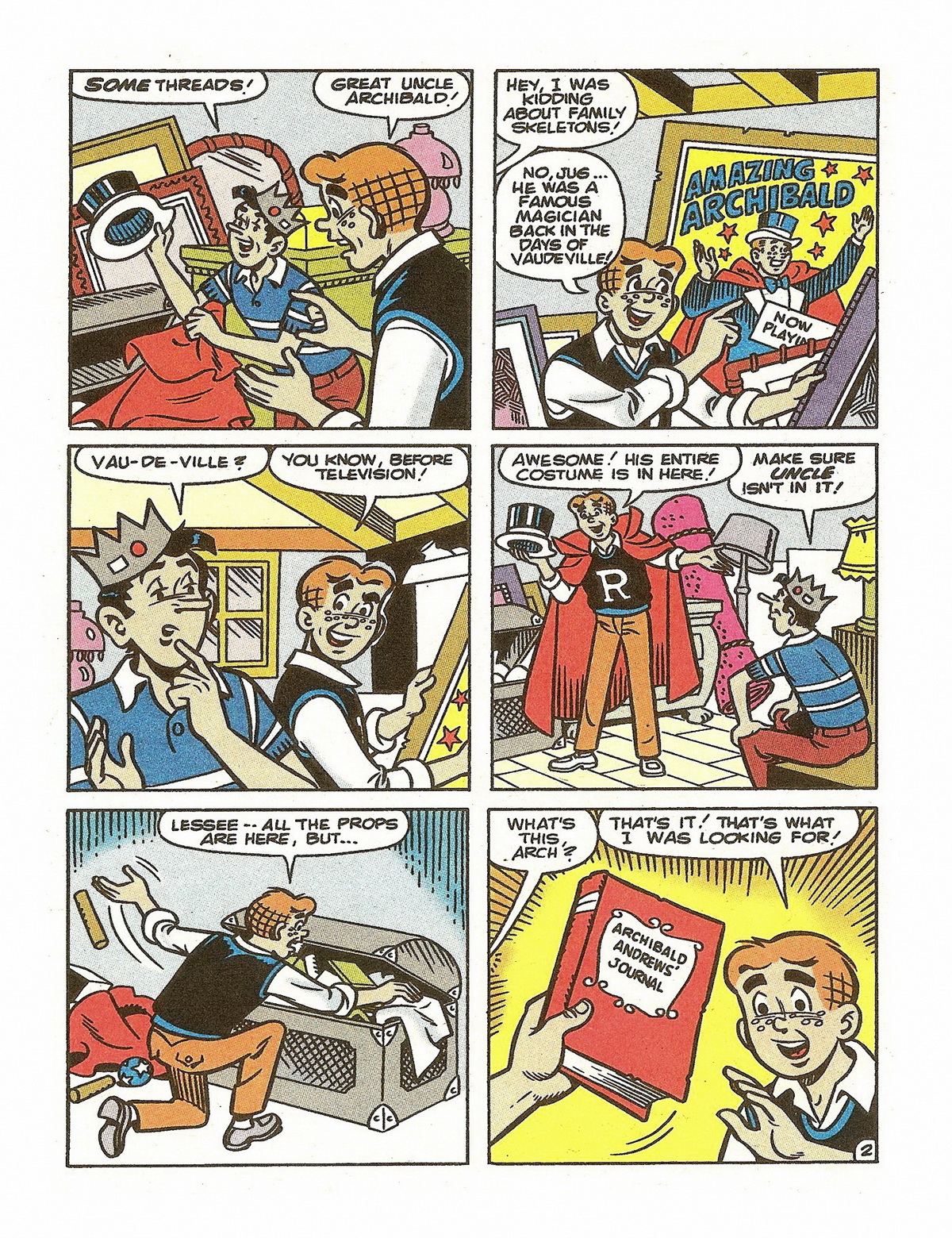 Read online Jughead's Double Digest Magazine comic -  Issue #70 - 133