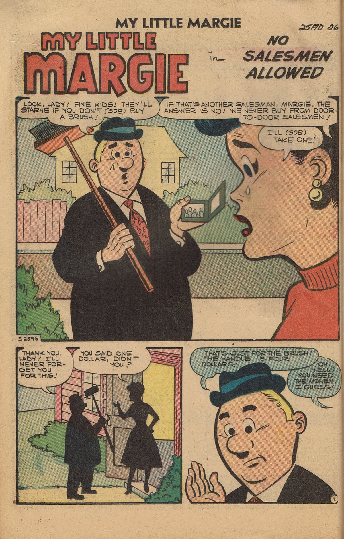 Read online My Little Margie (1954) comic -  Issue #20 - 27