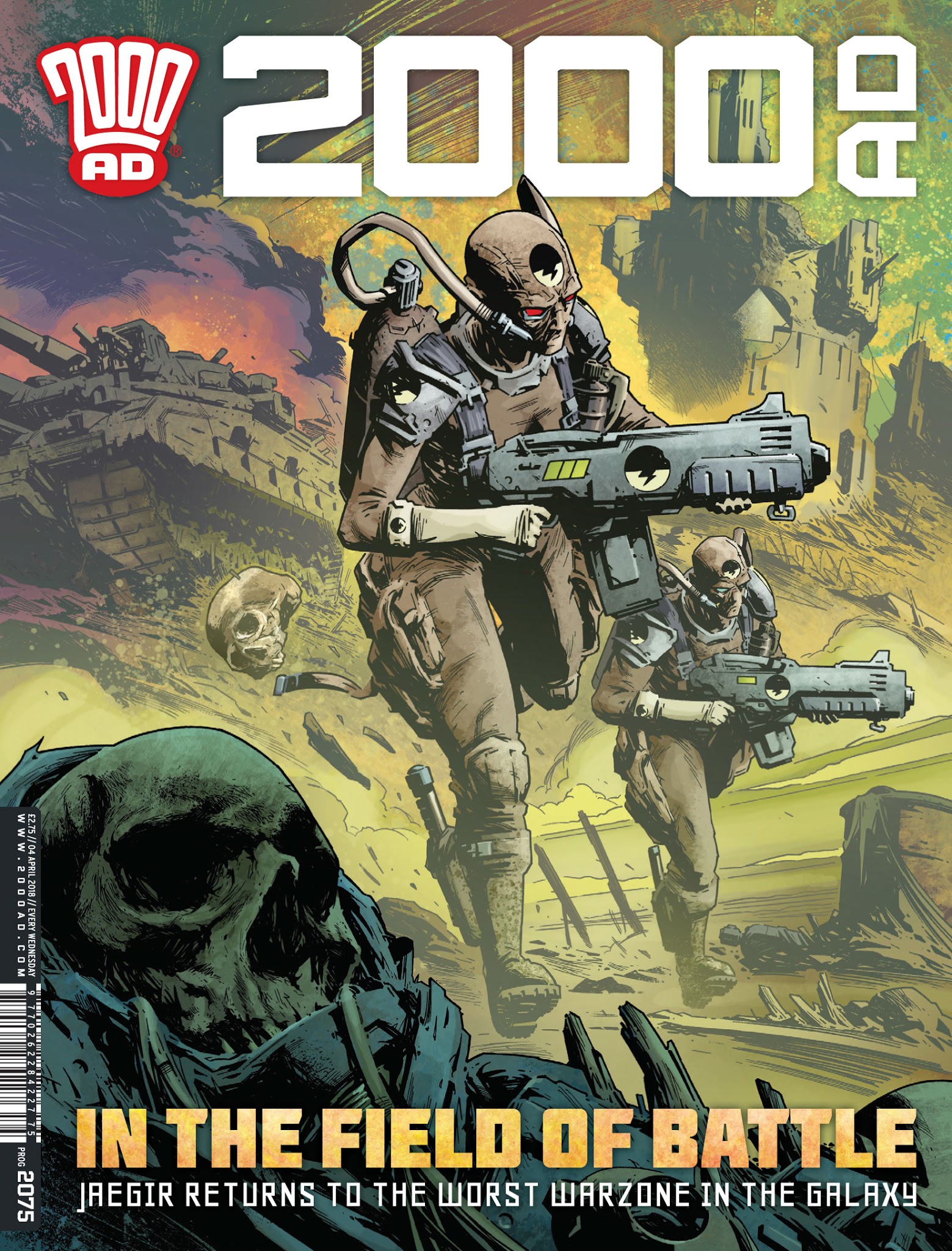 Read online 2000 AD comic -  Issue #2075 - 1