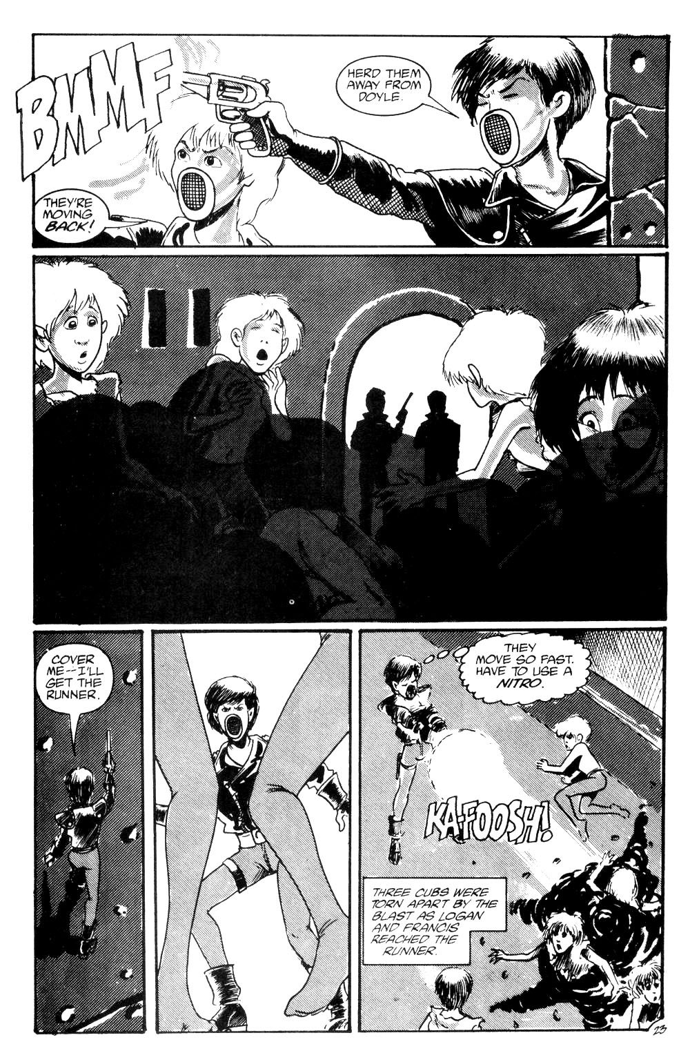 Read online Logan's Run (1990) comic -  Issue #1 - 25