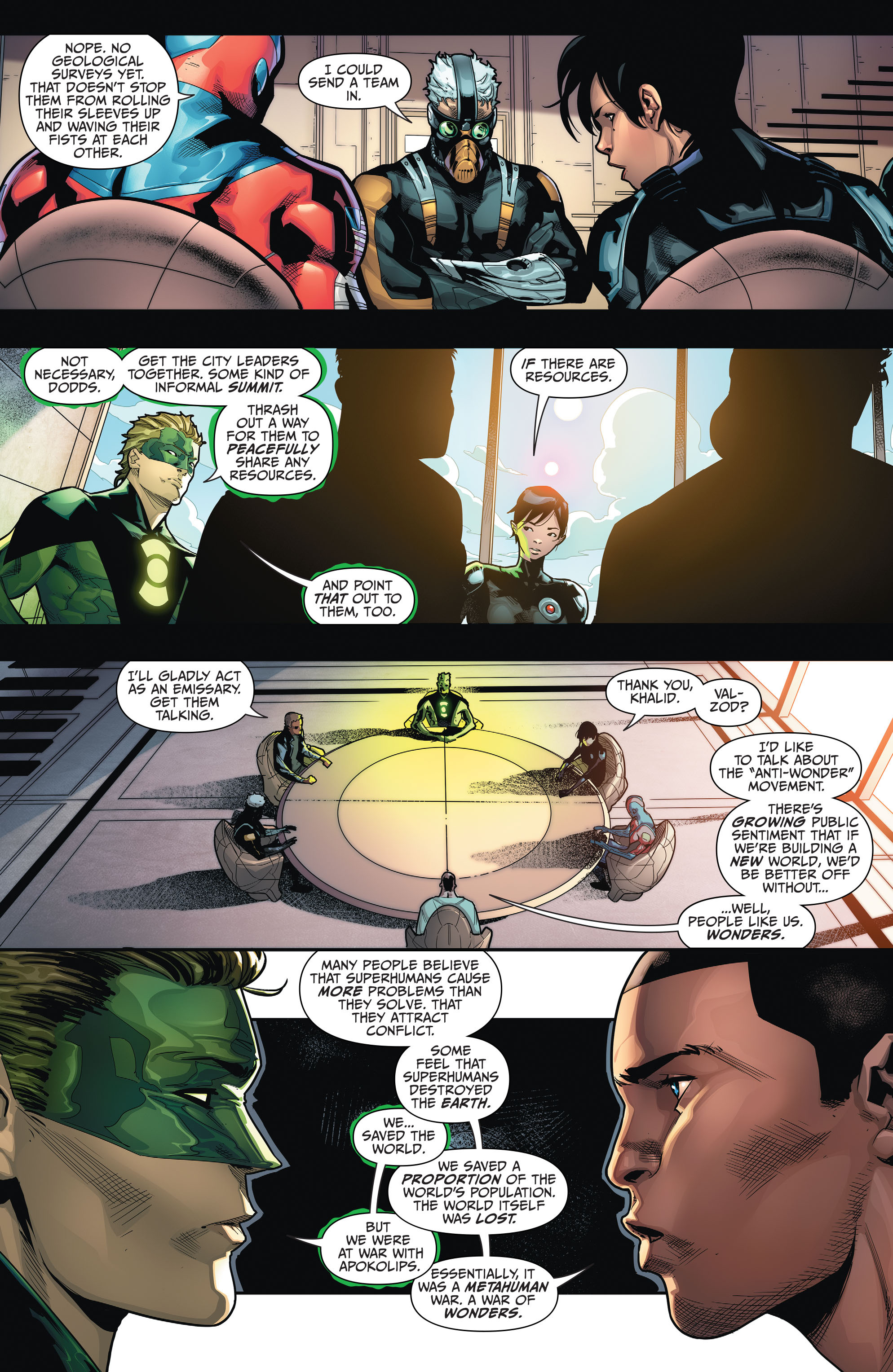 Read online Earth 2: Society comic -  Issue #8 - 9