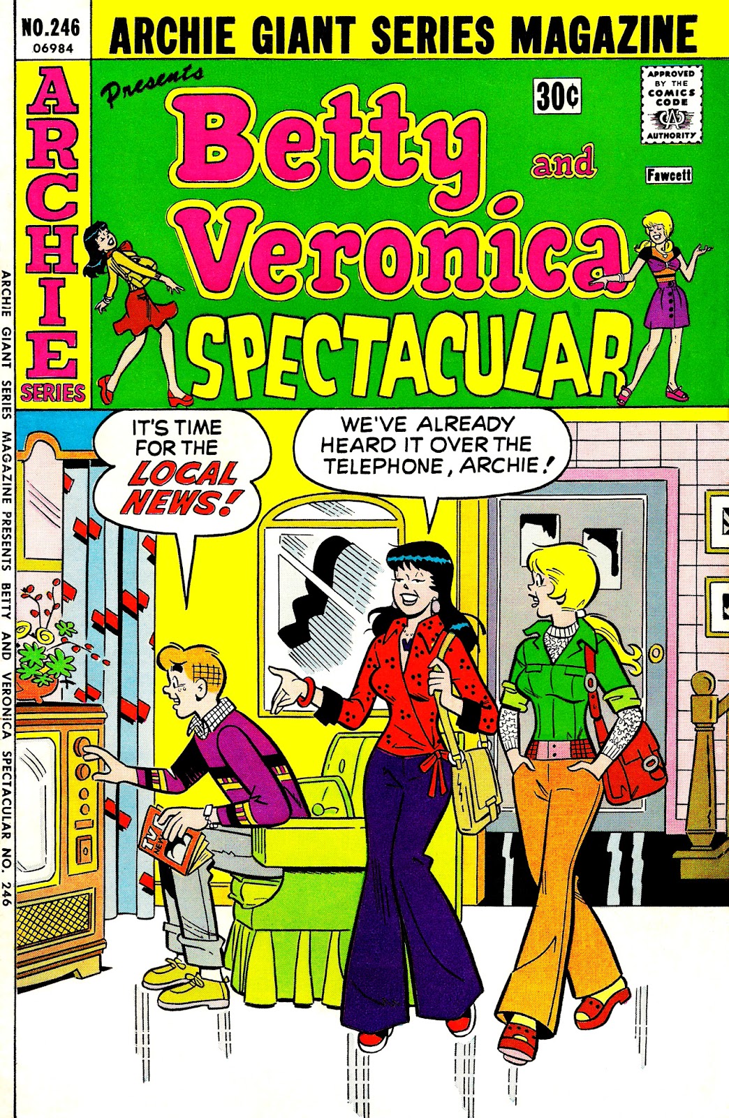 Archie Giant Series Magazine issue 246 - Page 1
