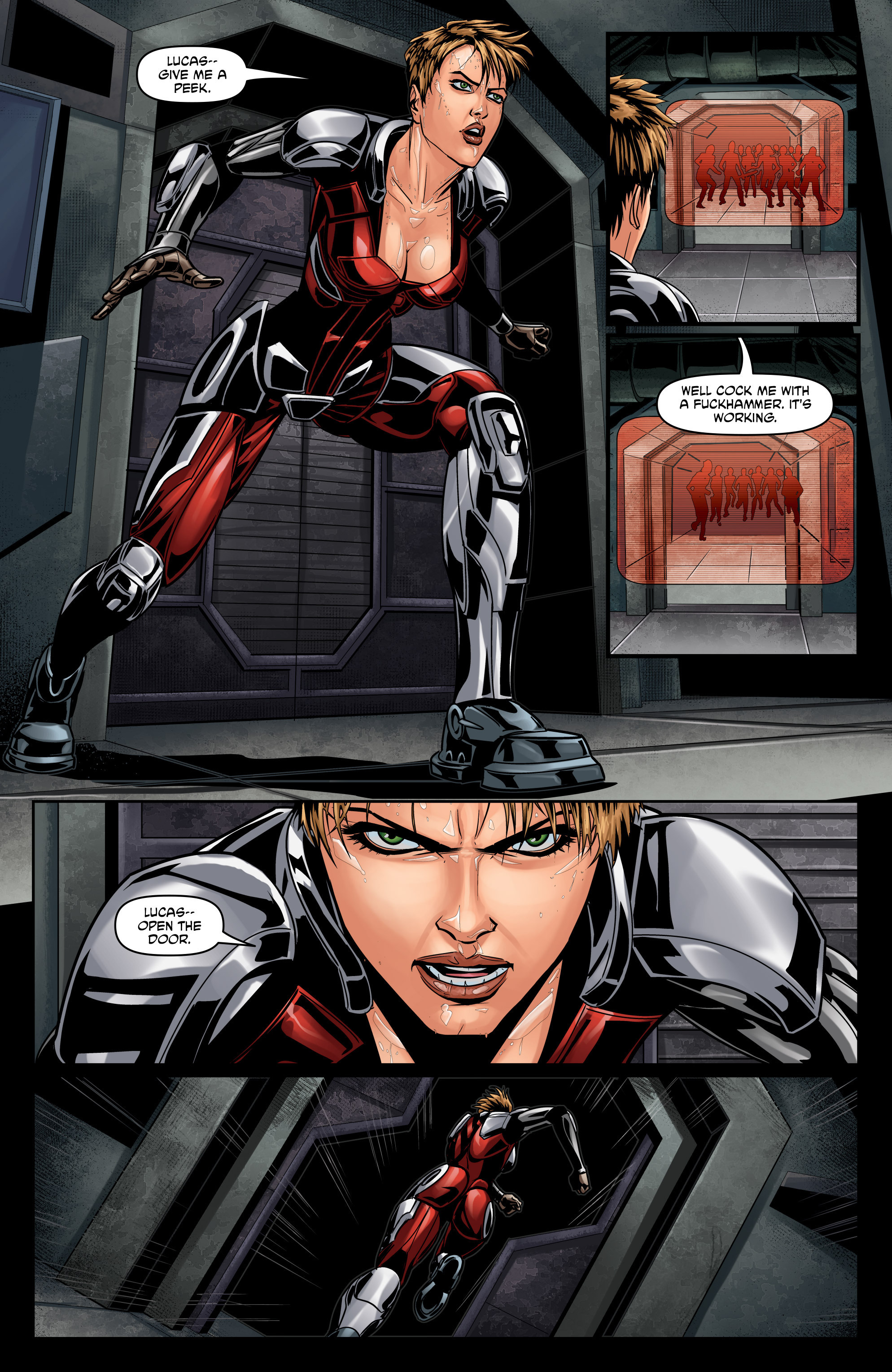 Read online Mercury Heat comic -  Issue #8 - 17