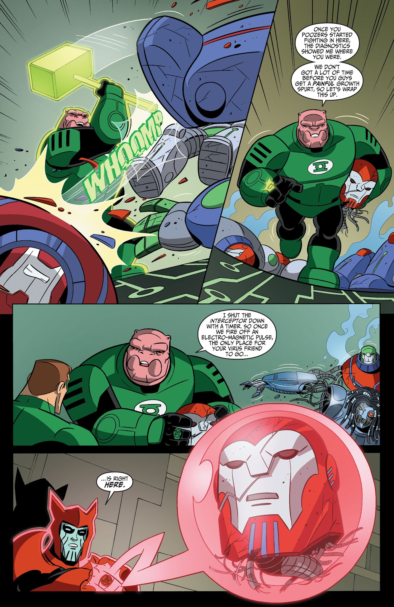 Read online Green Lantern: The Animated Series comic -  Issue #14 - 18